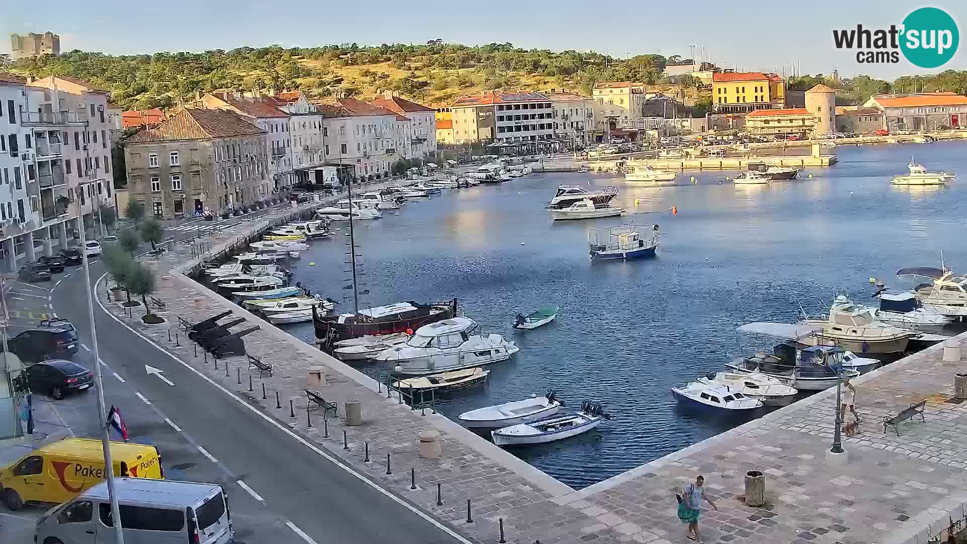 Senj Spletna kamera – pogled na obalo Senja