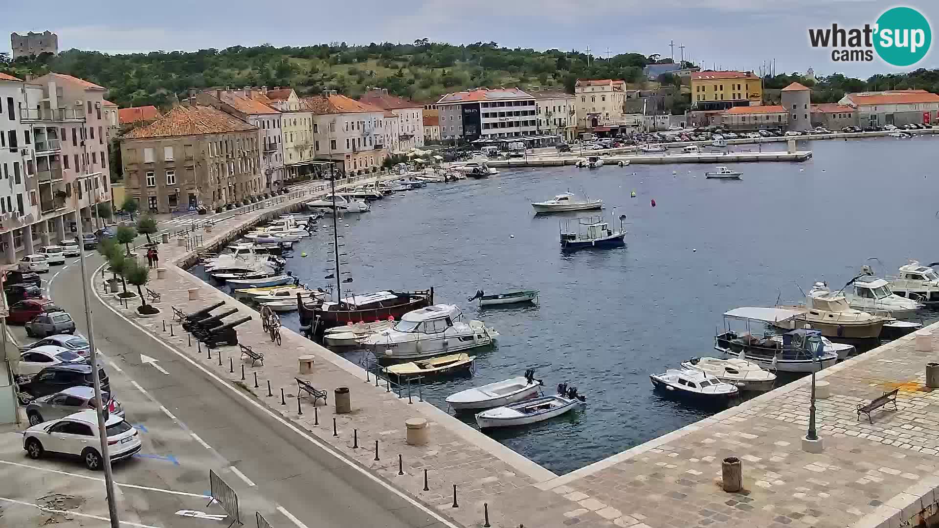 Senj Webcam – Panoramic view of Senj riva