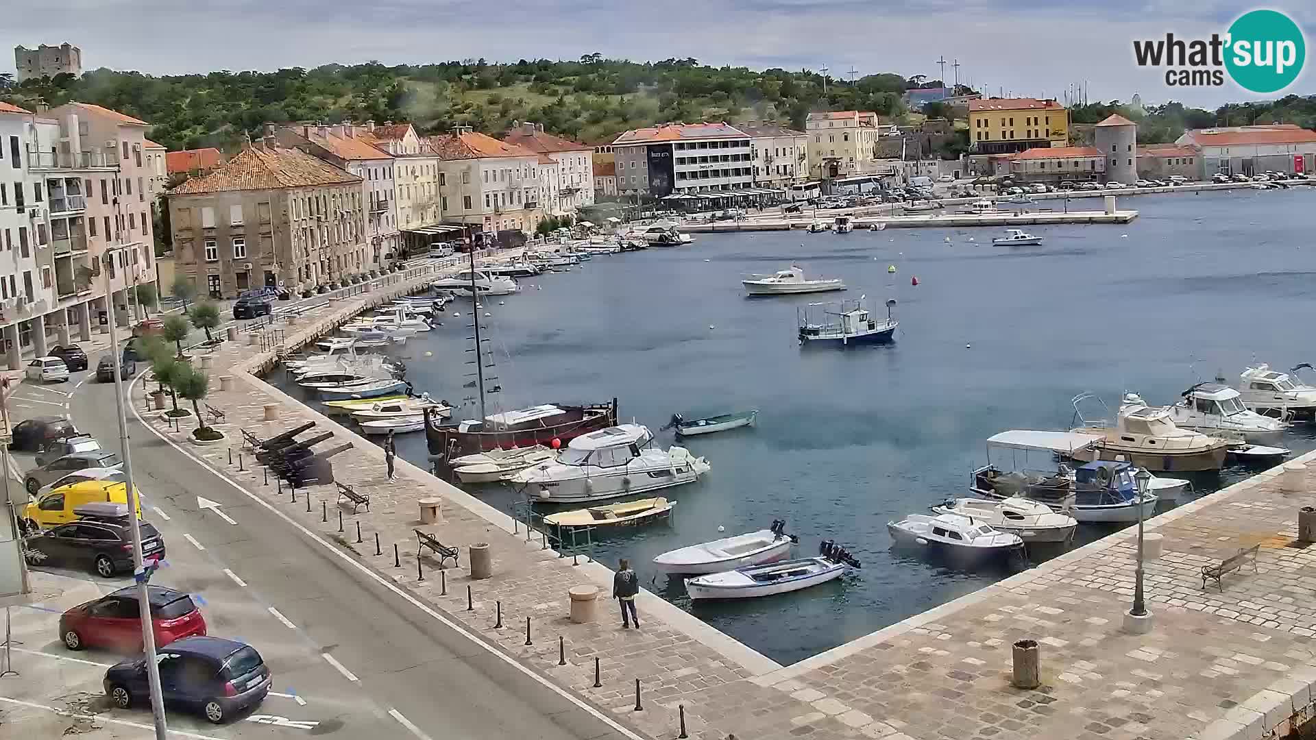 Senj Webcam – Panoramic view of Senj riva