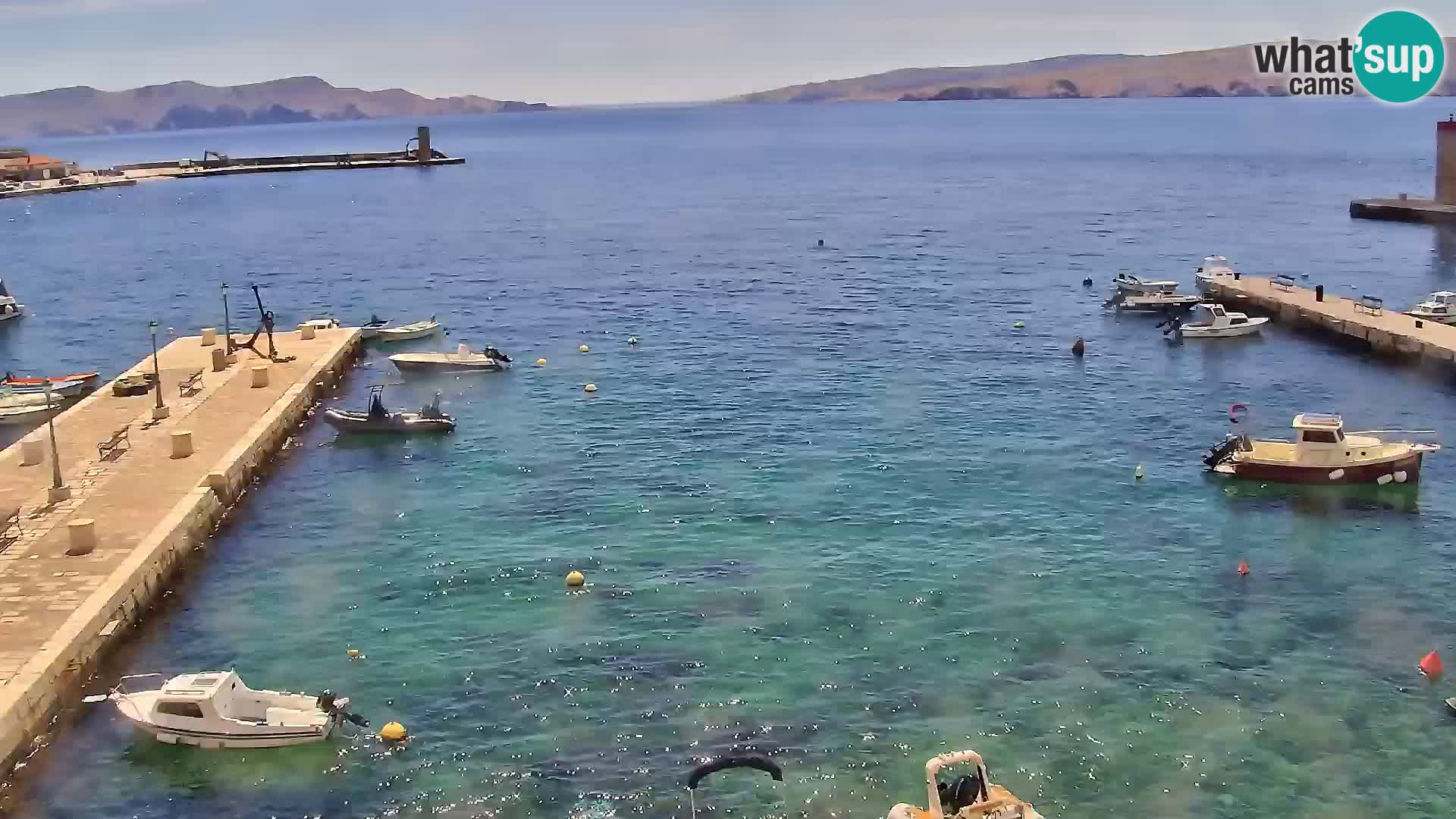 Senj Webcam – Panoramic view of Senj riva