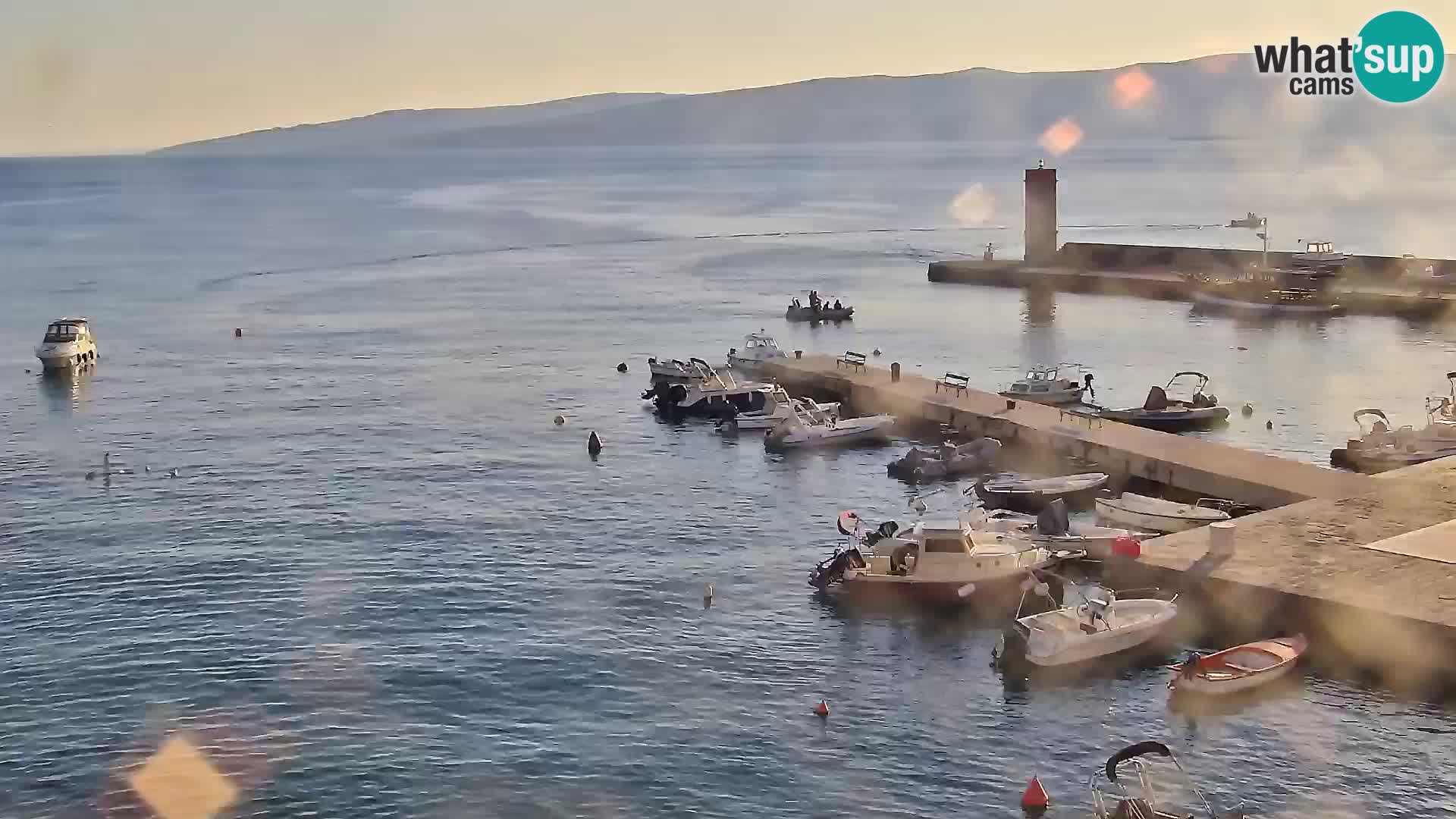Senj Webcam – Panoramic view of Senj riva