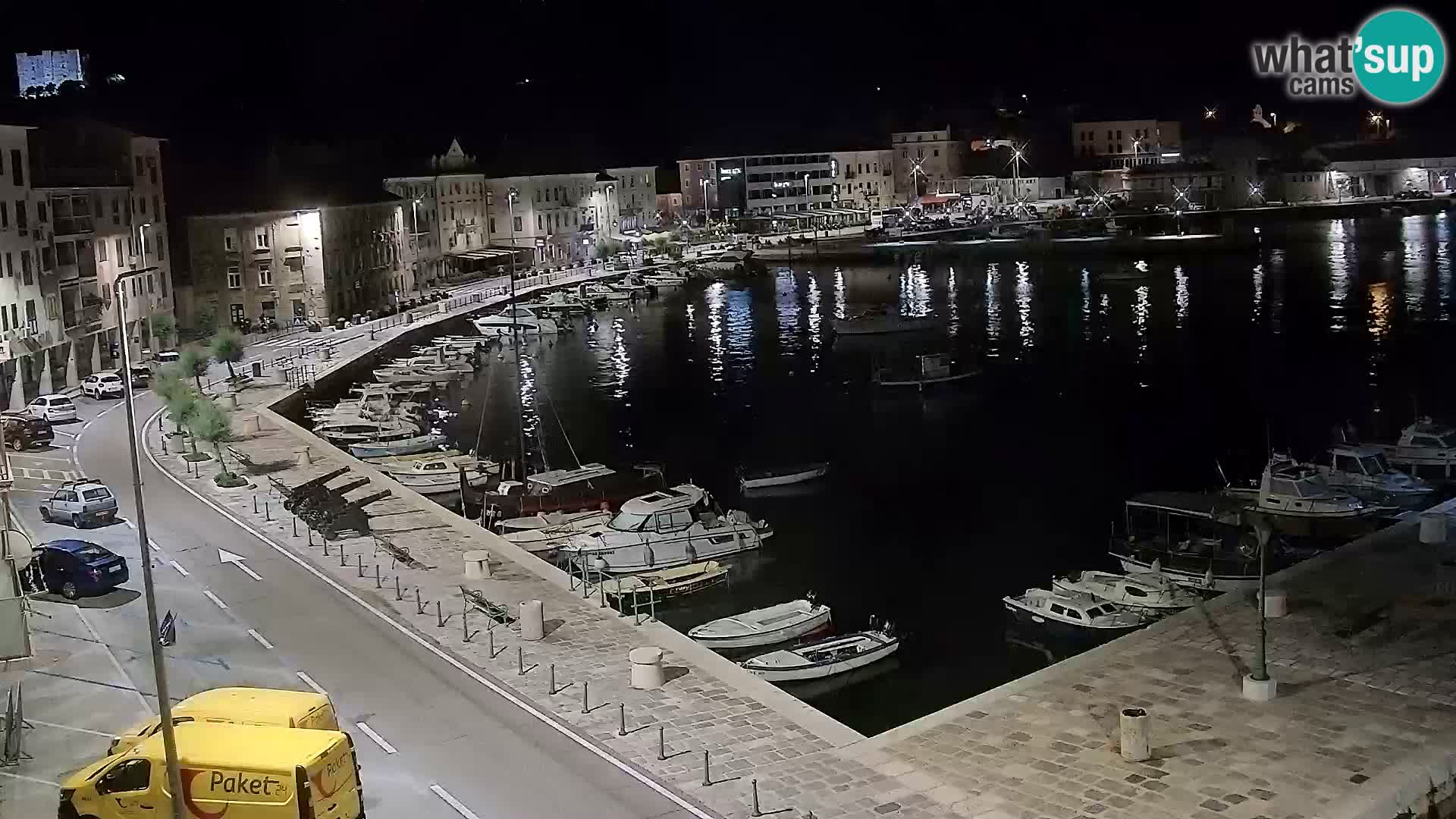 Senj Webcam – Panoramic view of Senj riva