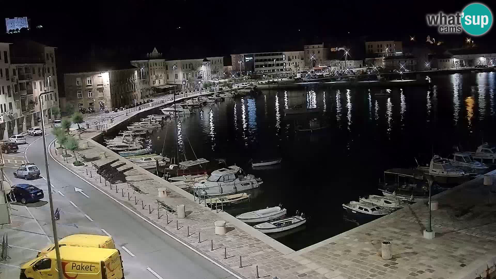 Senj camera en vivo – Vista panorámica de Senj riva