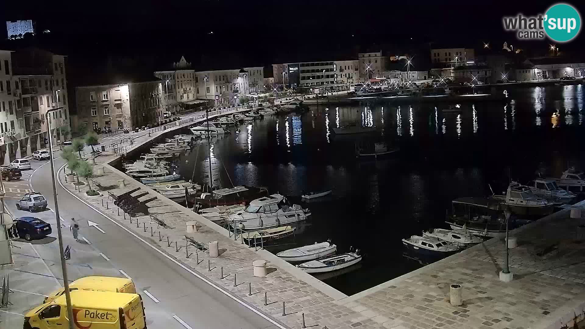 Senj Webcam – Panoramic view of Senj riva