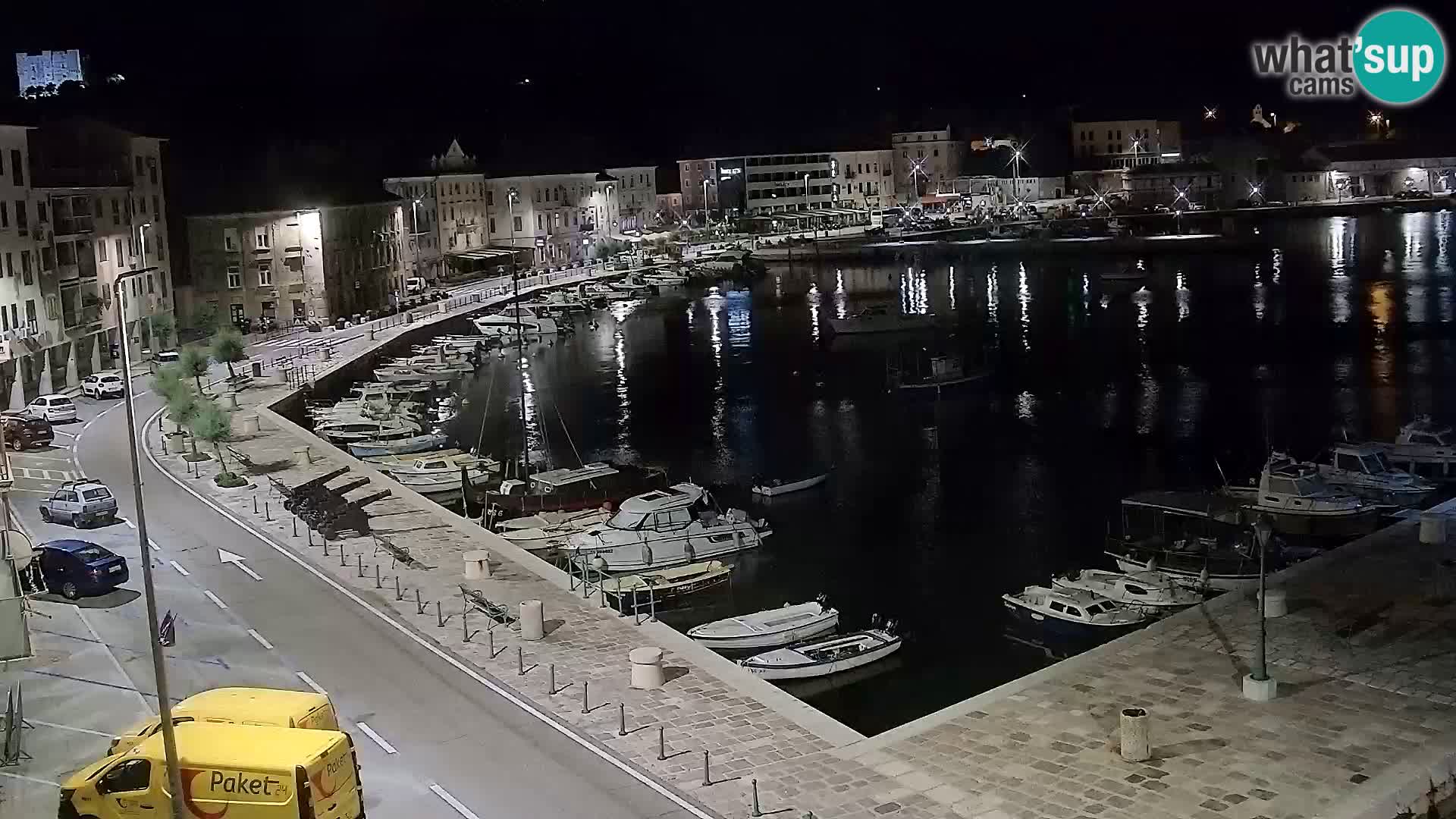 Webcam Segna – Panorama dell’lungomare di Senj