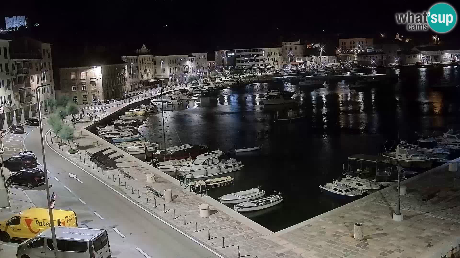 Webcam Segna – Panorama dell’lungomare di Senj