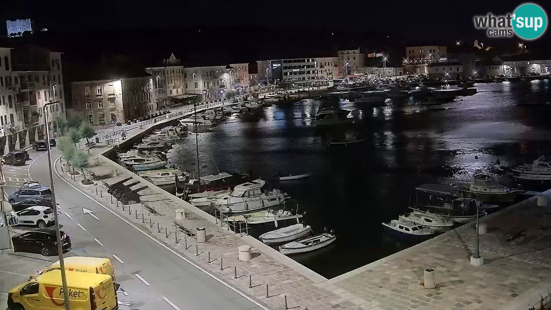 Senj Webcam – Panoramic view of Senj riva