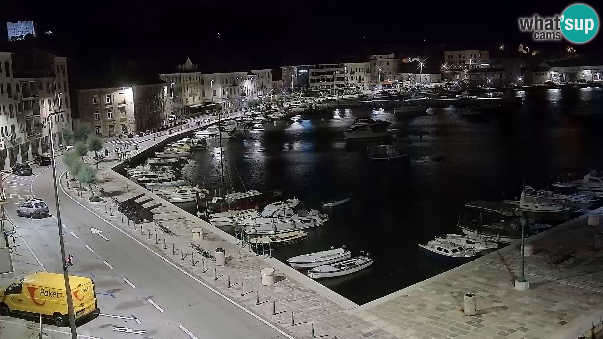 Senj Spletna kamera – pogled na obalo Senja