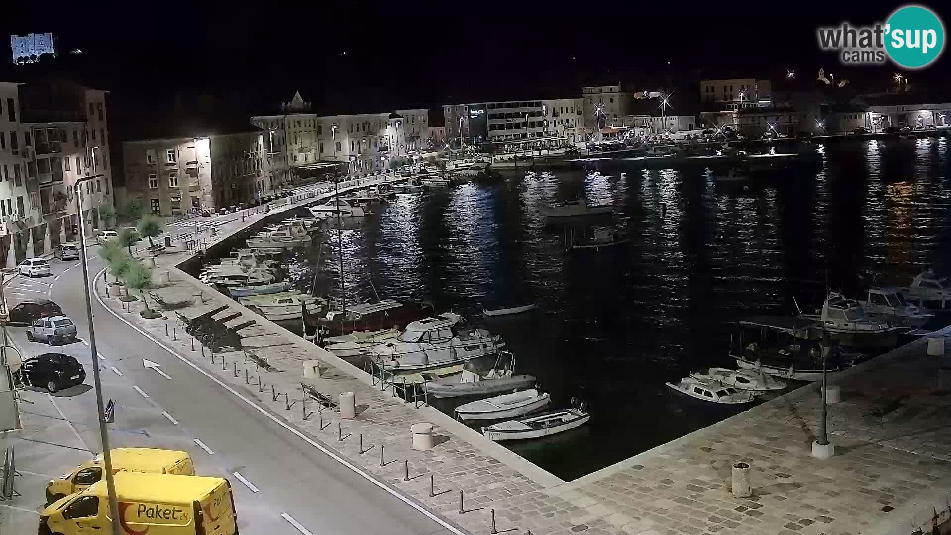 Senj Spletna kamera – pogled na obalo Senja