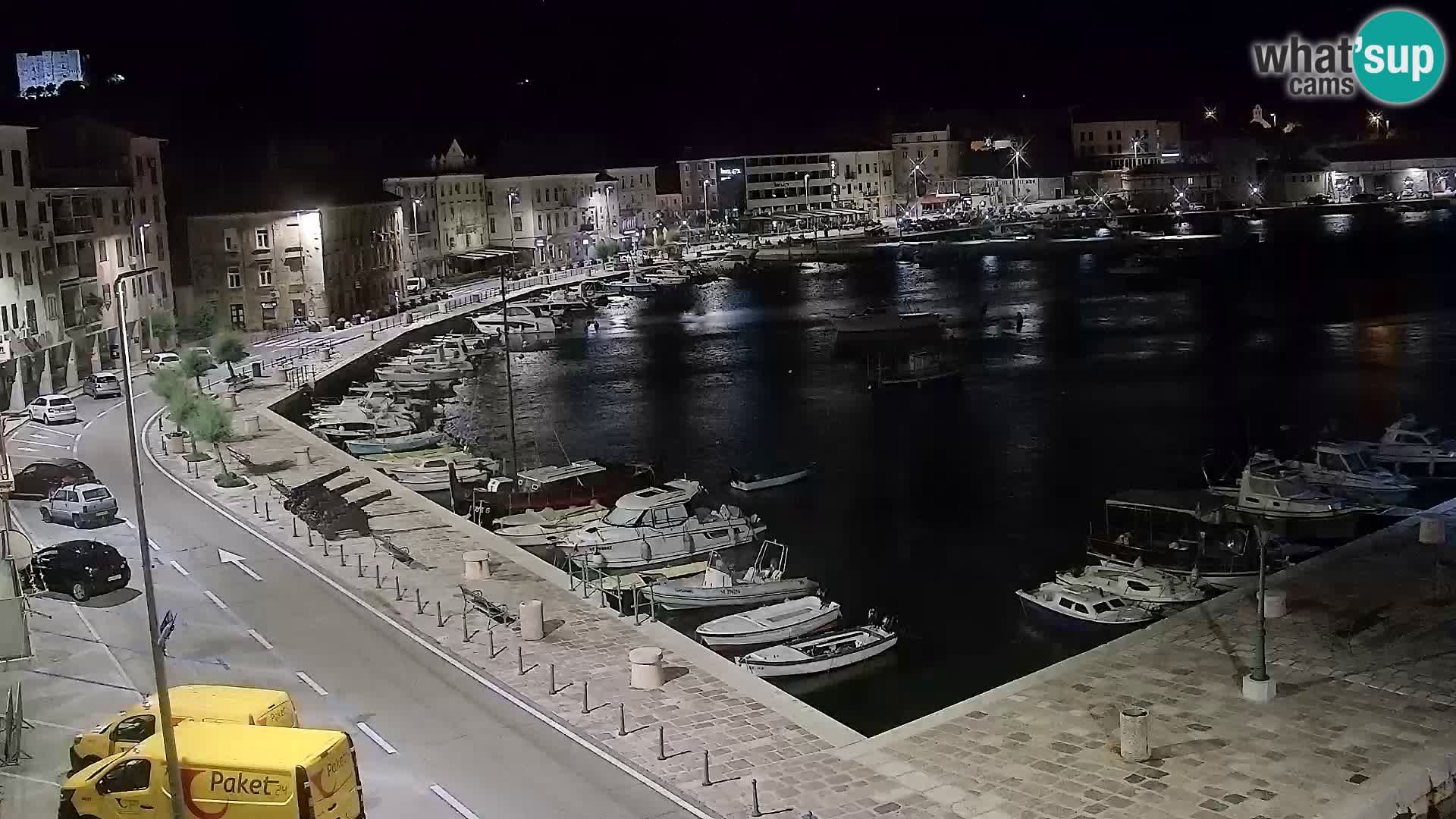 Senj Spletna kamera – pogled na obalo Senja