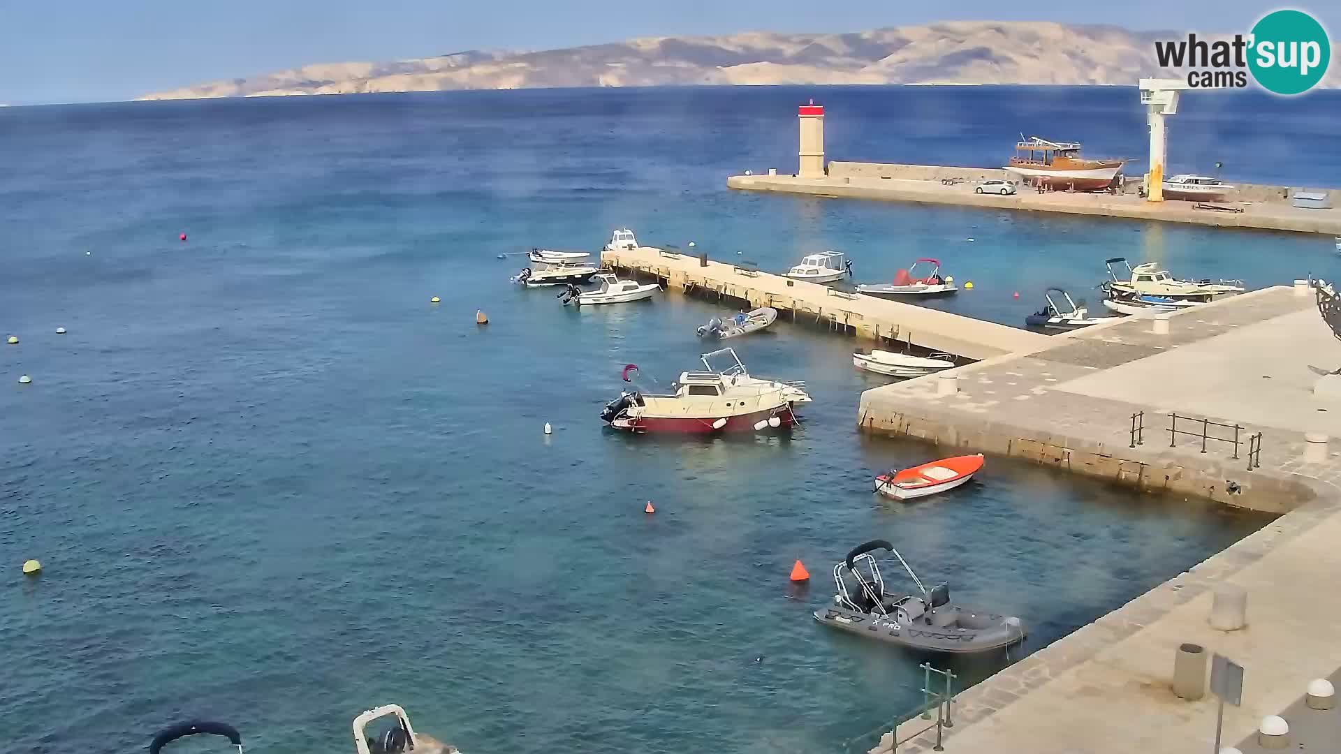 Senj Webcam – Panoramic view of Senj riva