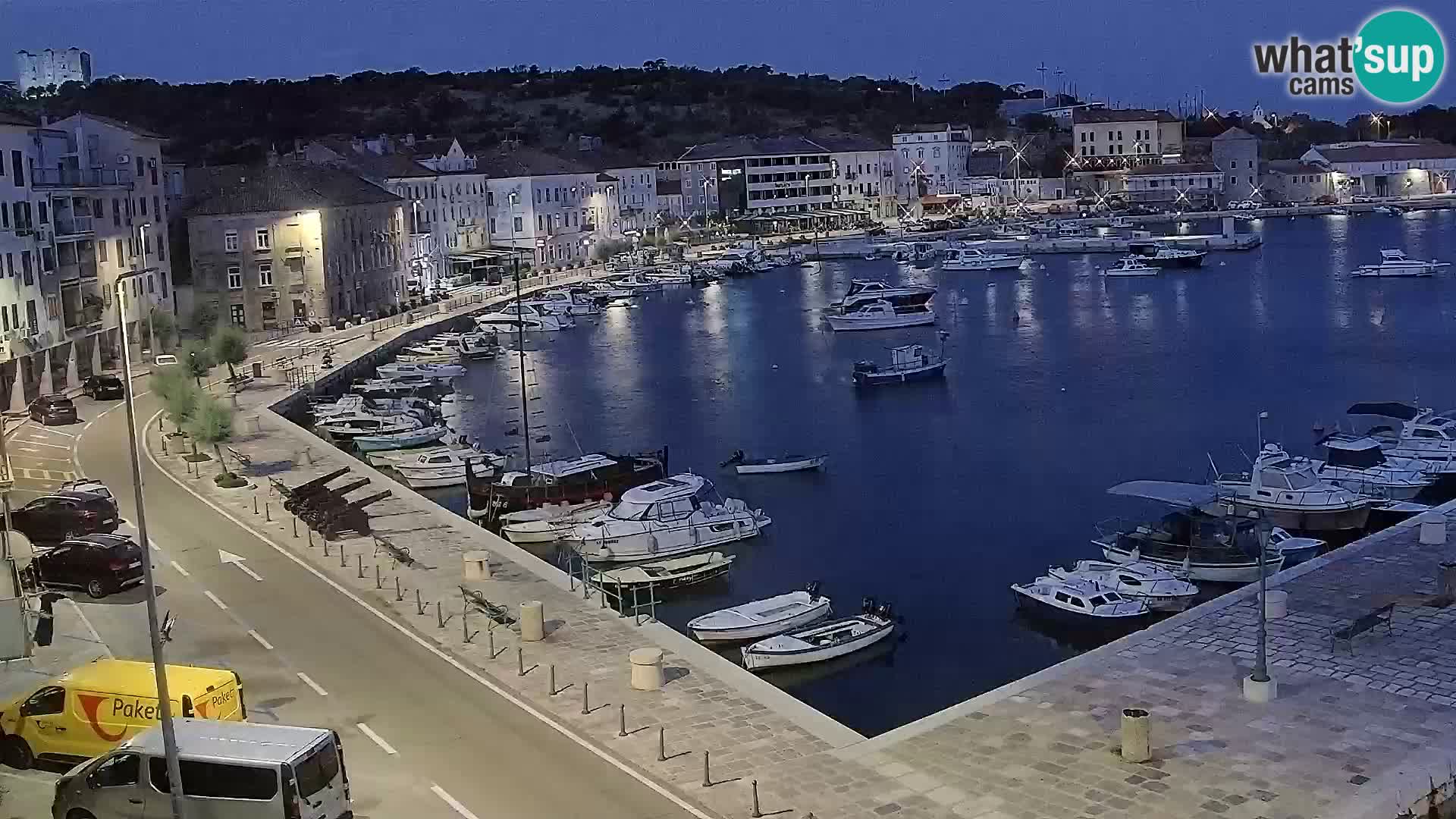 Senj Webcam – Panoramic view of Senj riva