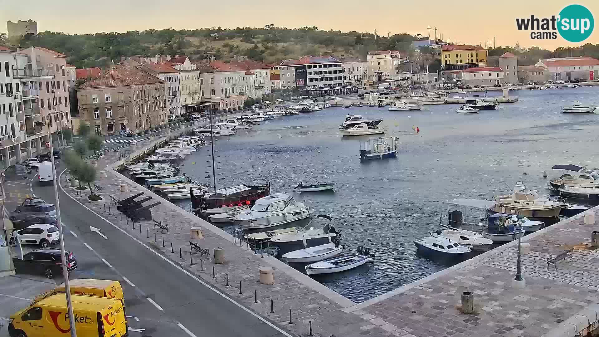 Senj Spletna kamera – pogled na obalo Senja
