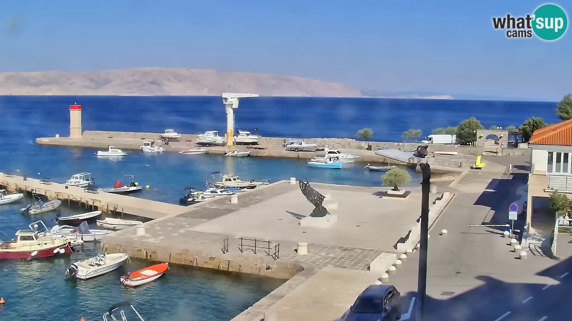 Senj Webcam – Panoramic view of Senj riva