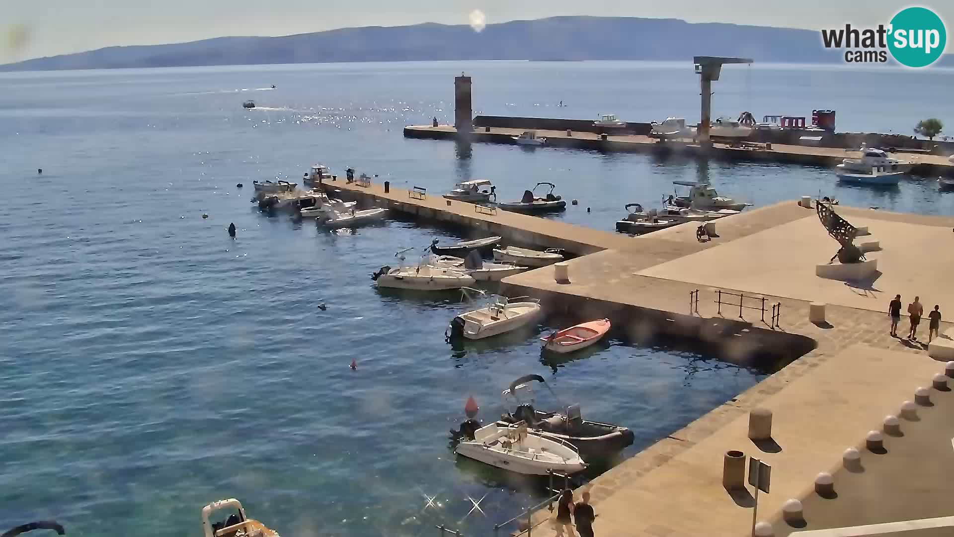 Senj Webcam – Panoramic view of Senj riva