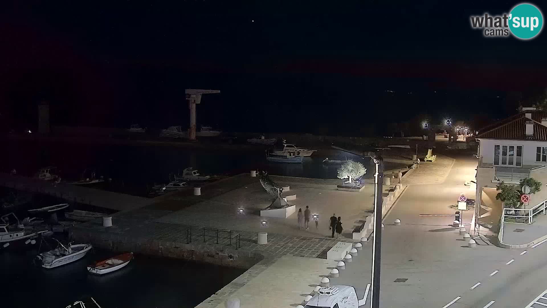 Senj Webcam – Panoramic view of Senj riva