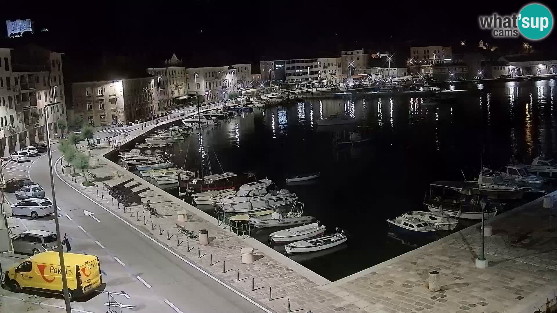 Senj Webcam – Panoramic view of Senj riva