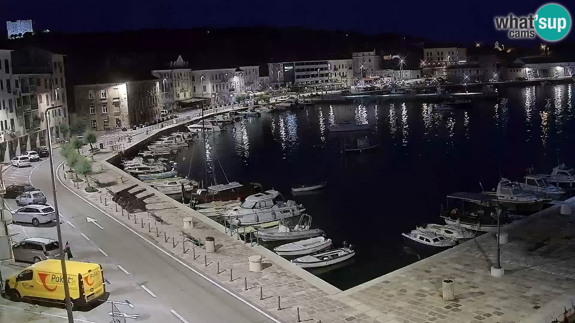 Senj Spletna kamera – pogled na obalo Senja