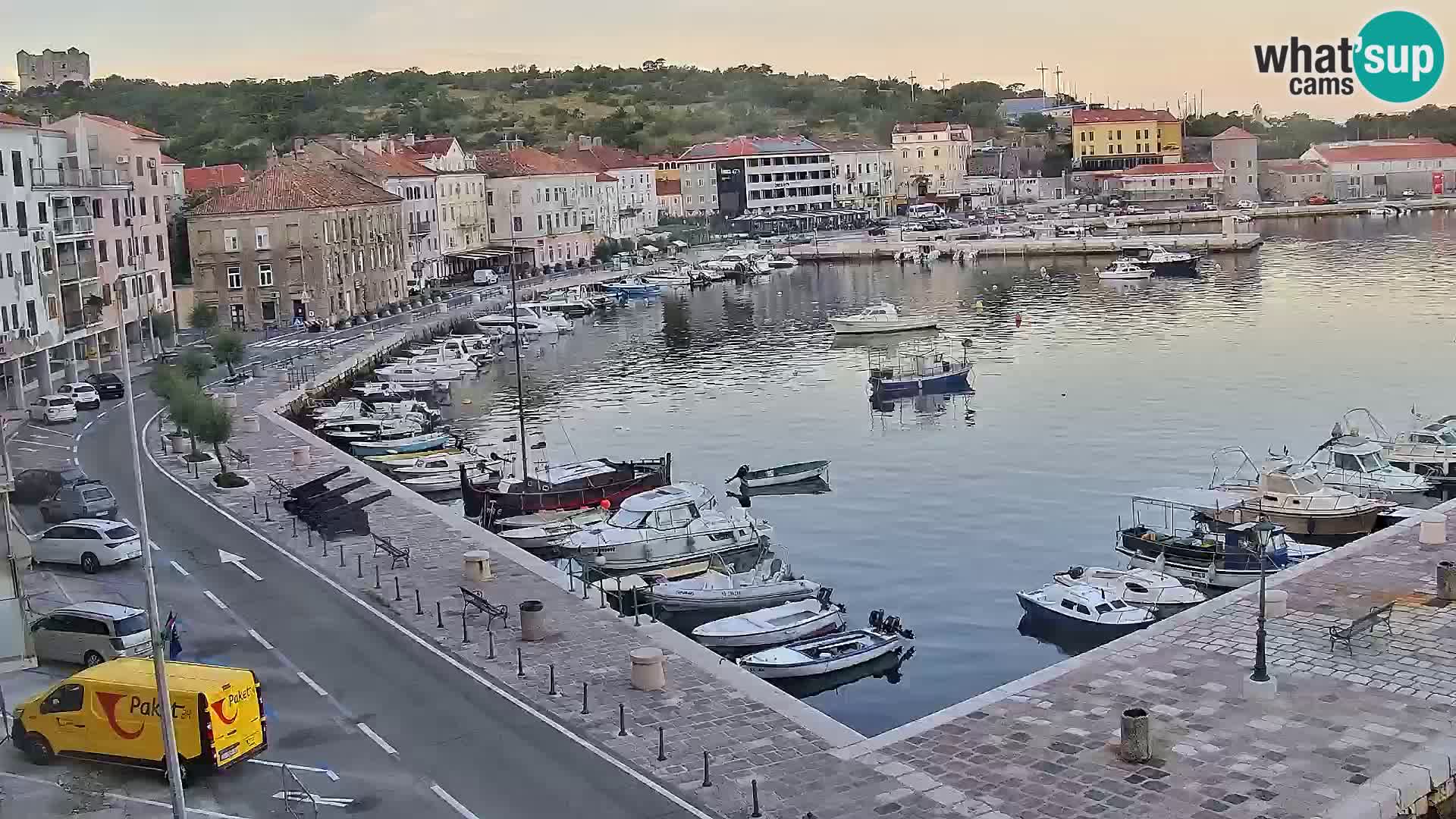 Webcam Segna – Panorama dell’lungomare di Senj