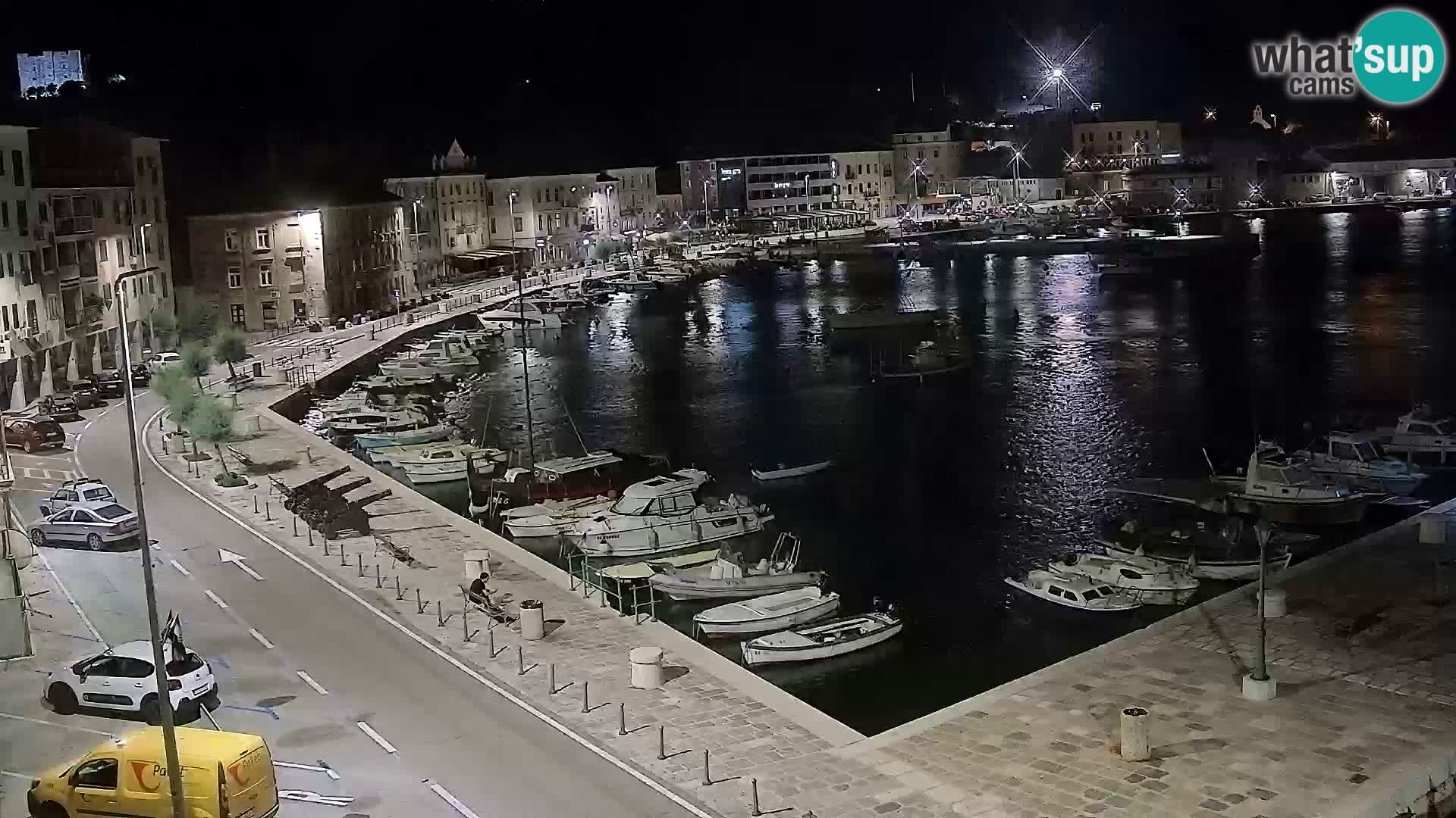 Senj Webcam – Panoramic view of Senj riva