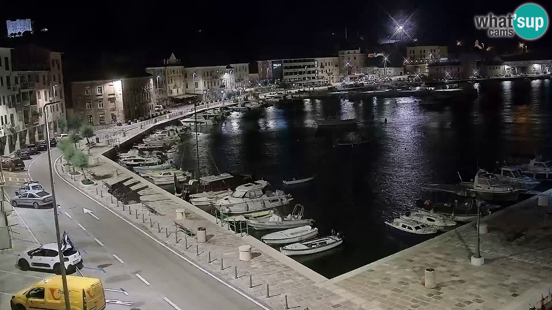 Senj Webcam – Panoramic view of Senj riva