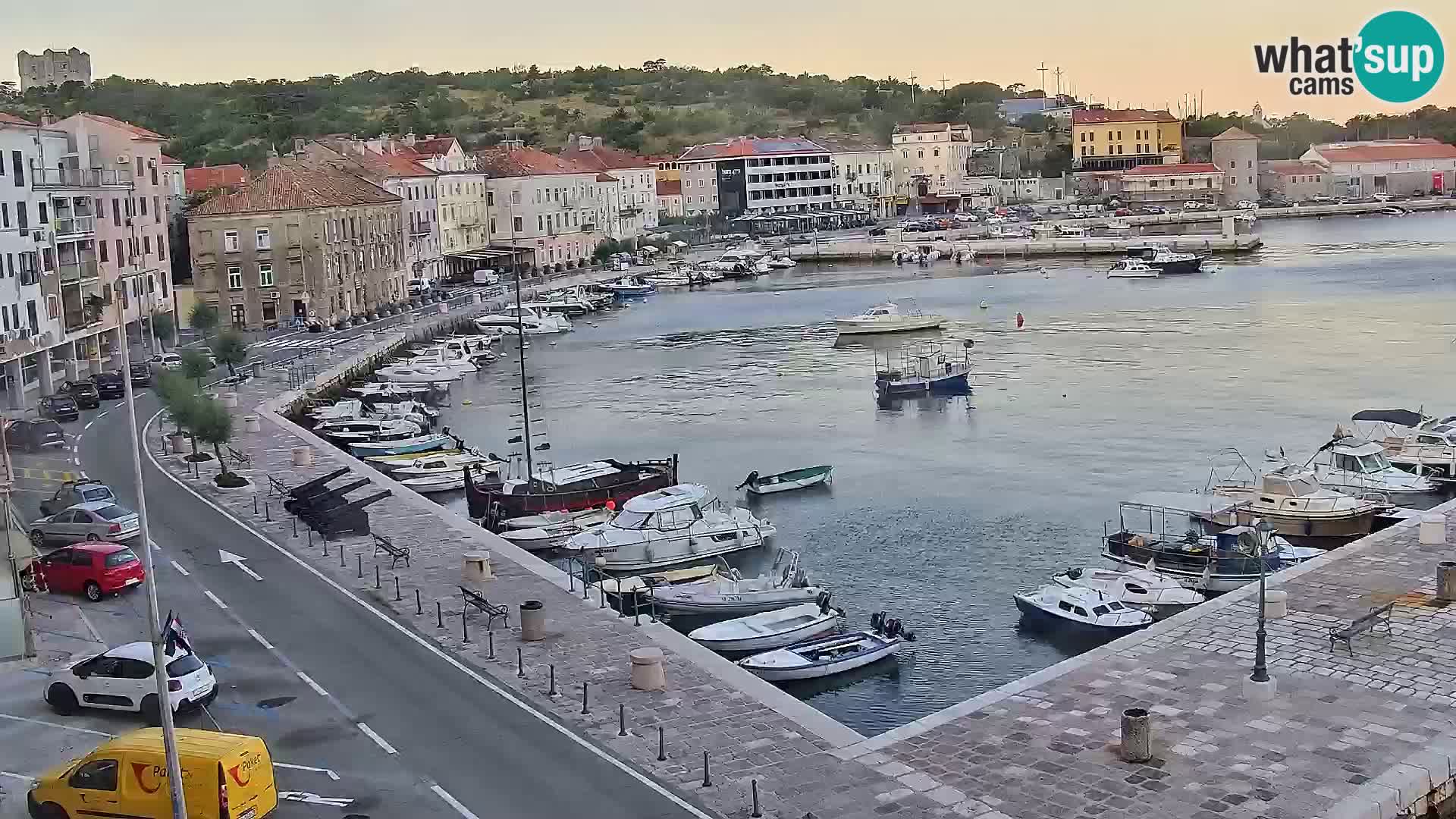 Senj Webcam – Panoramic view of Senj riva