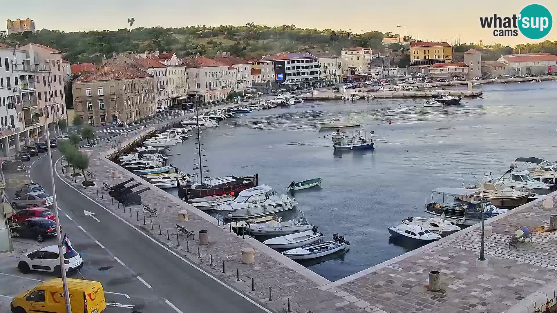 Senj Webcam – Panoramic view of Senj riva
