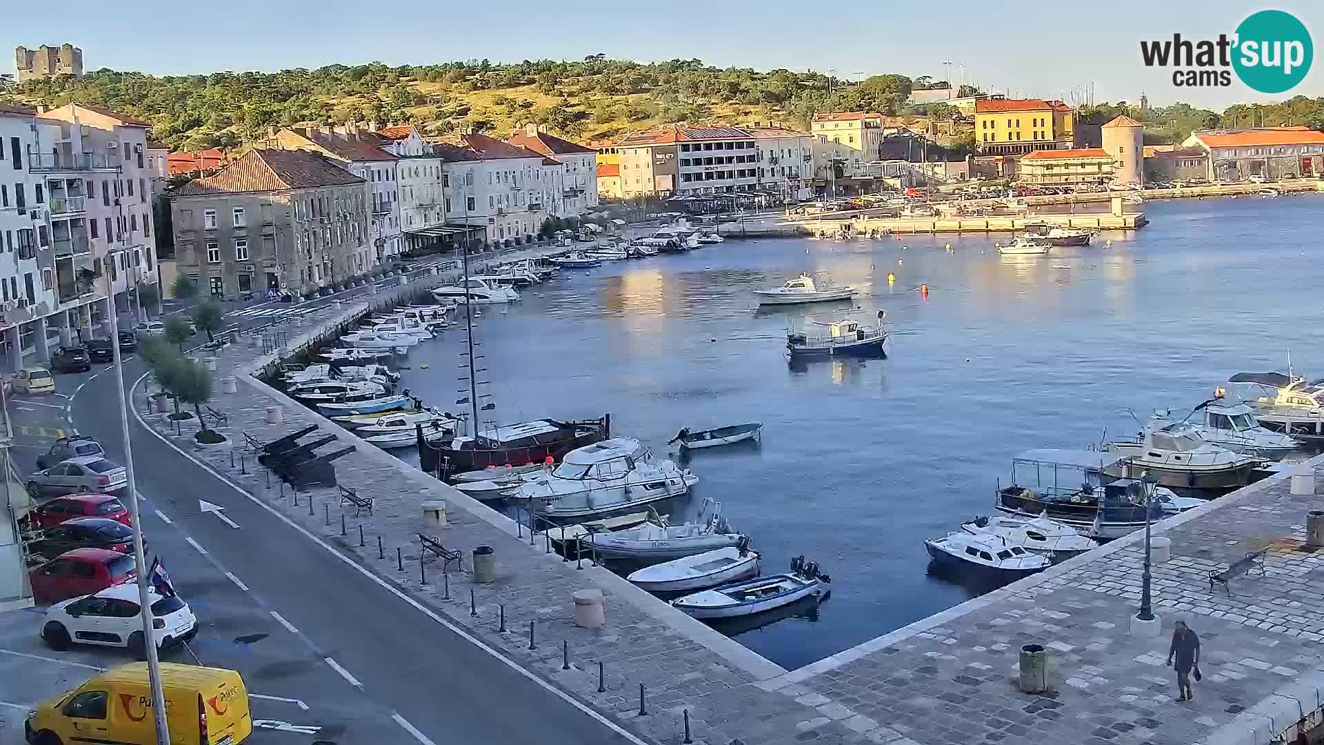 Senj Webcam – Panoramic view of Senj riva
