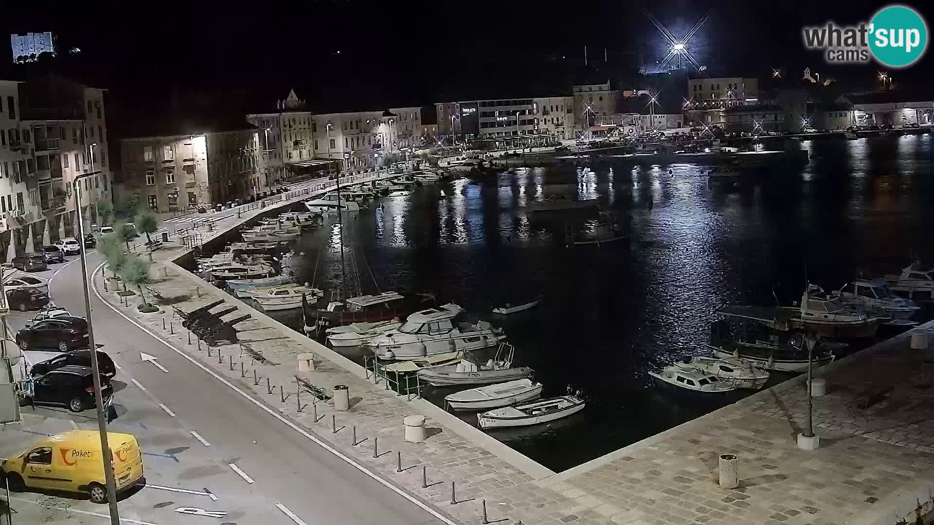 Senj Spletna kamera – pogled na obalo Senja
