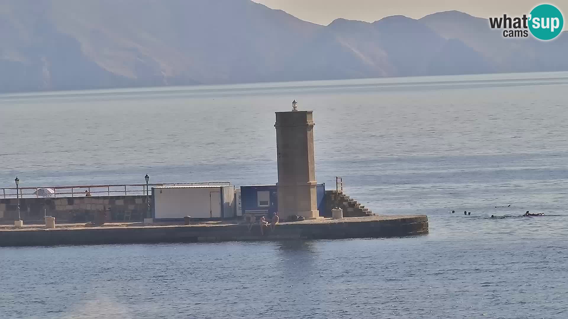 Senj Spletna kamera – pogled na obalo Senja