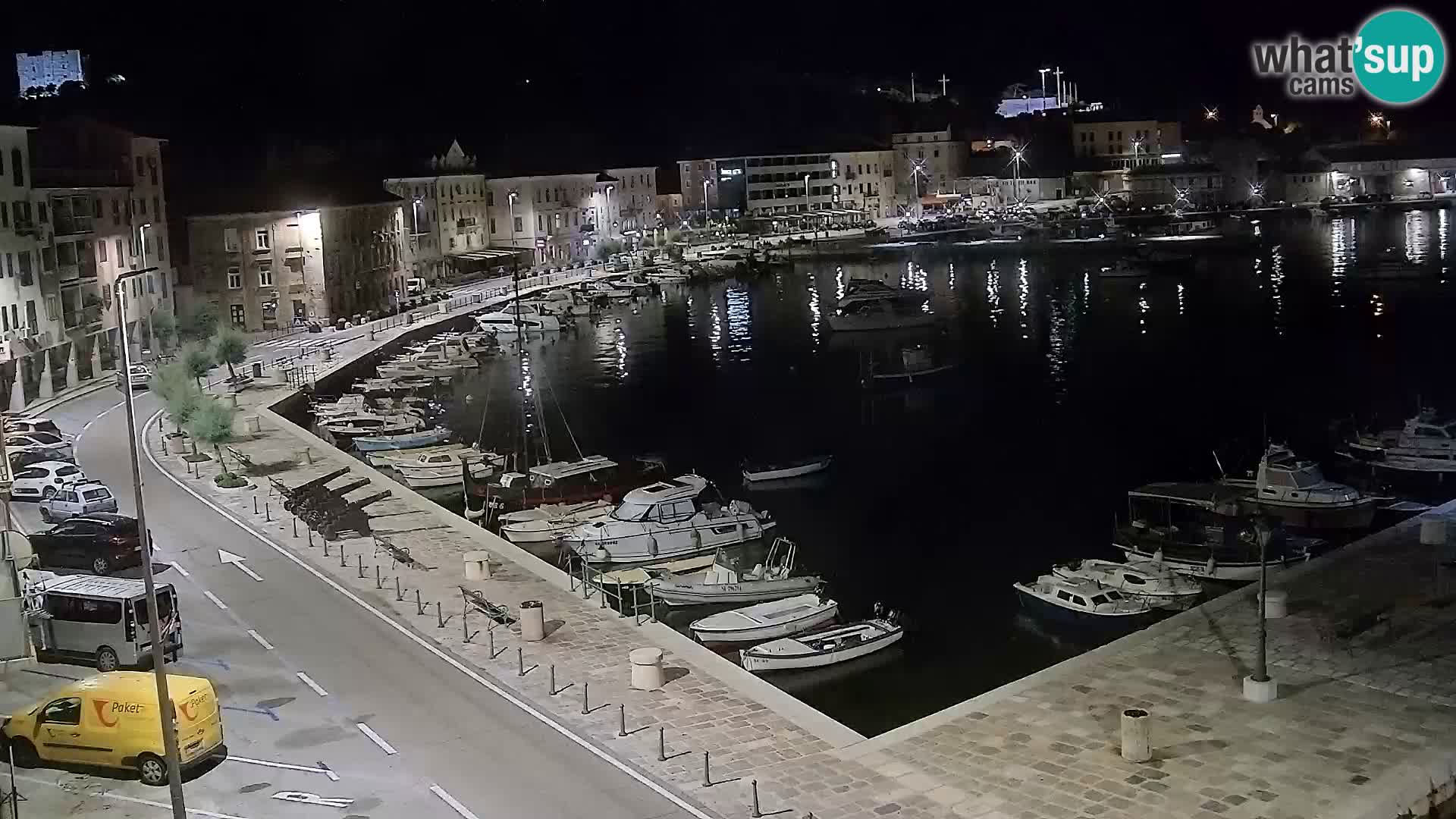 Senj Webcam – Panoramic view of Senj riva
