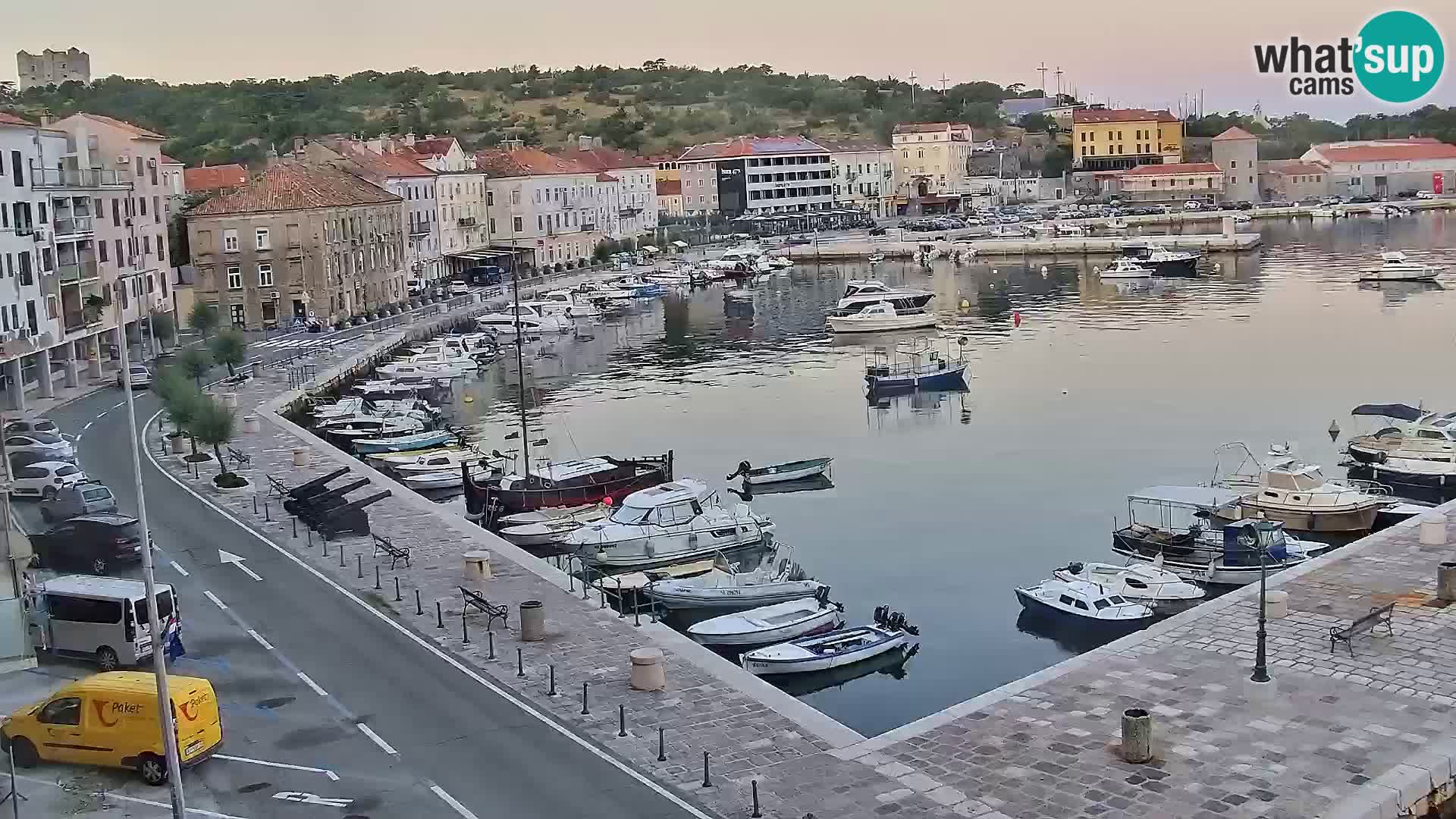 Senj Webcam – Panoramic view of Senj riva
