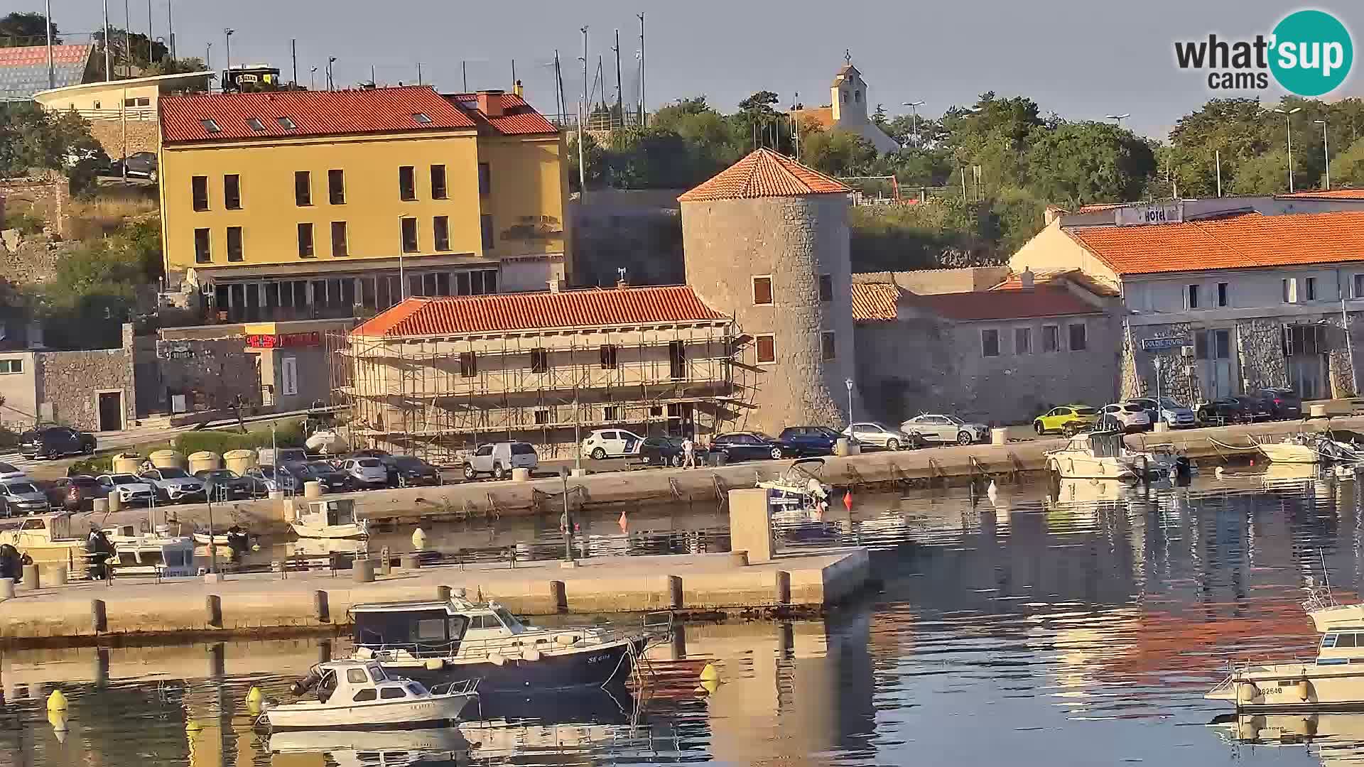 Senj Webcam – Panoramic view of Senj riva