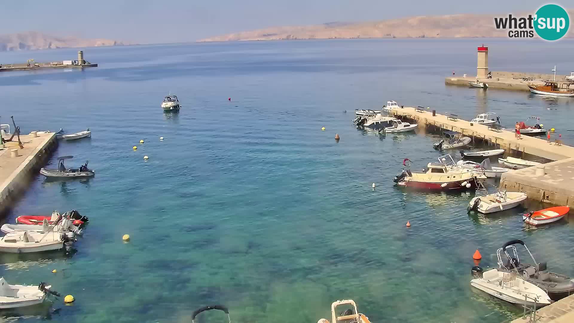 Senj Spletna kamera – pogled na obalo Senja