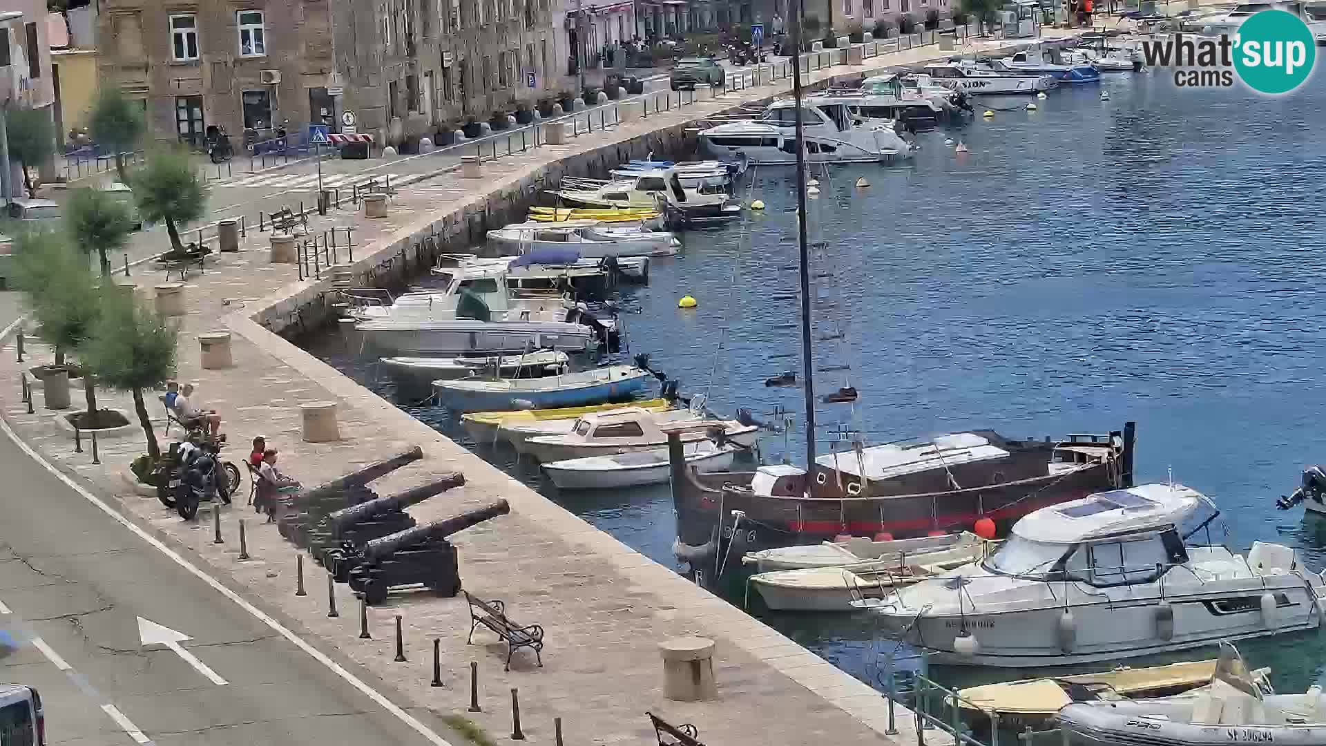 Senj Webcam – Panoramic view of Senj riva