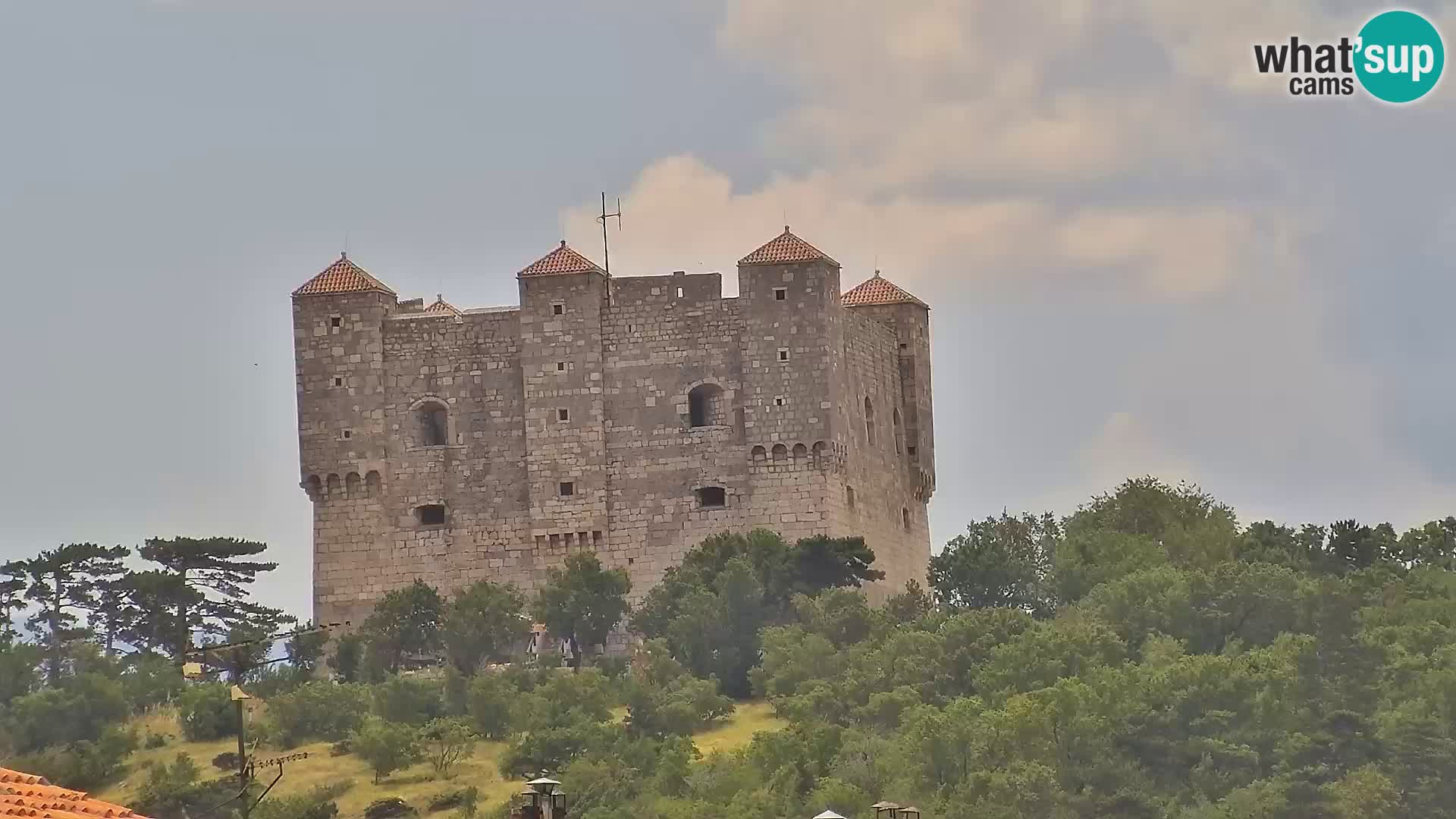Senj Spletna kamera – pogled na obalo Senja