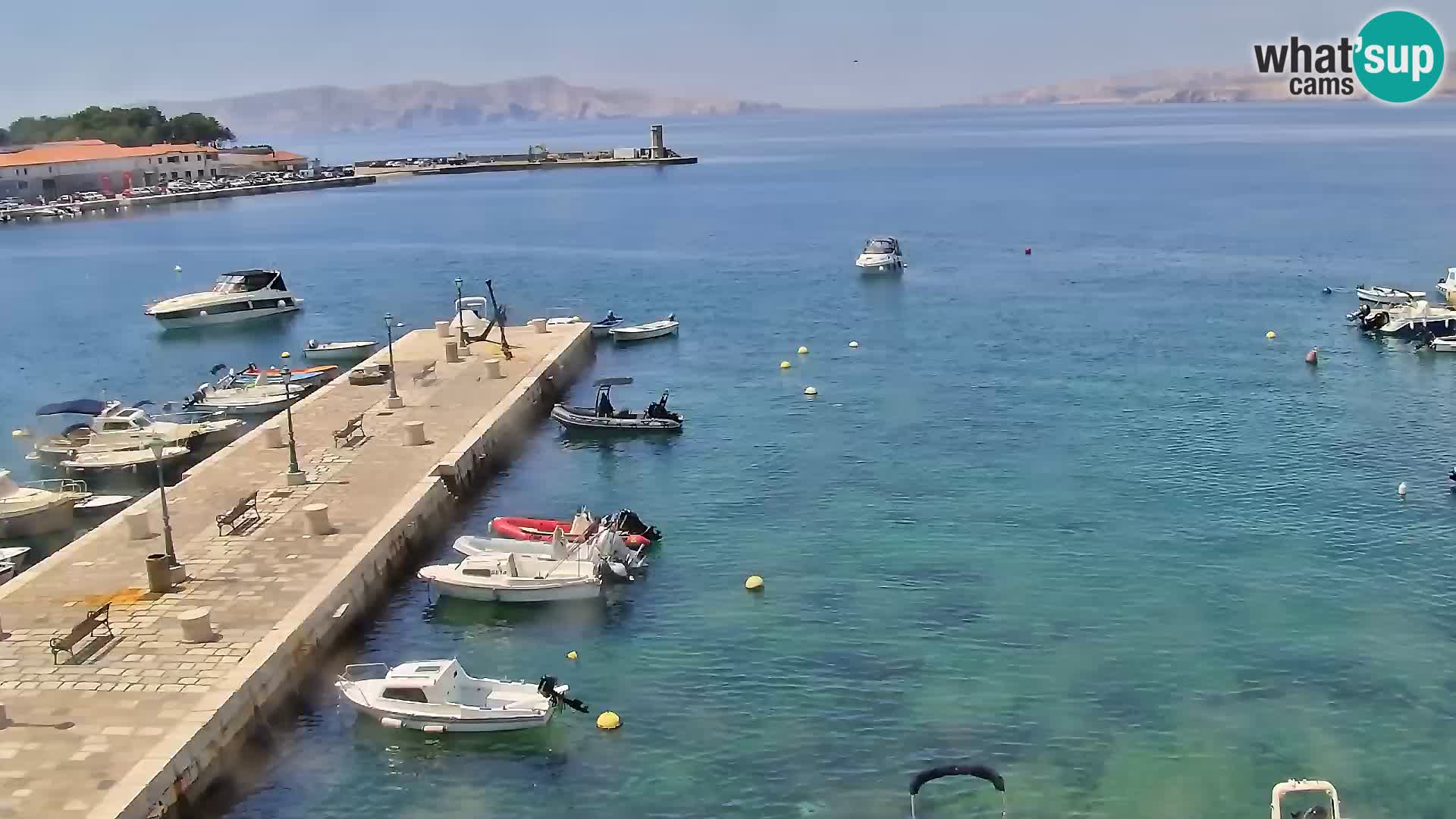 Senj Webcam – Panoramic view of Senj riva