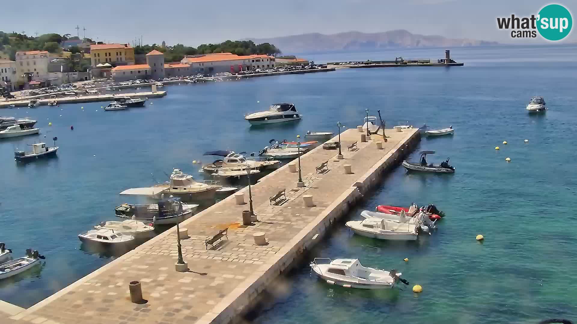 Senj Spletna kamera – pogled na obalo Senja