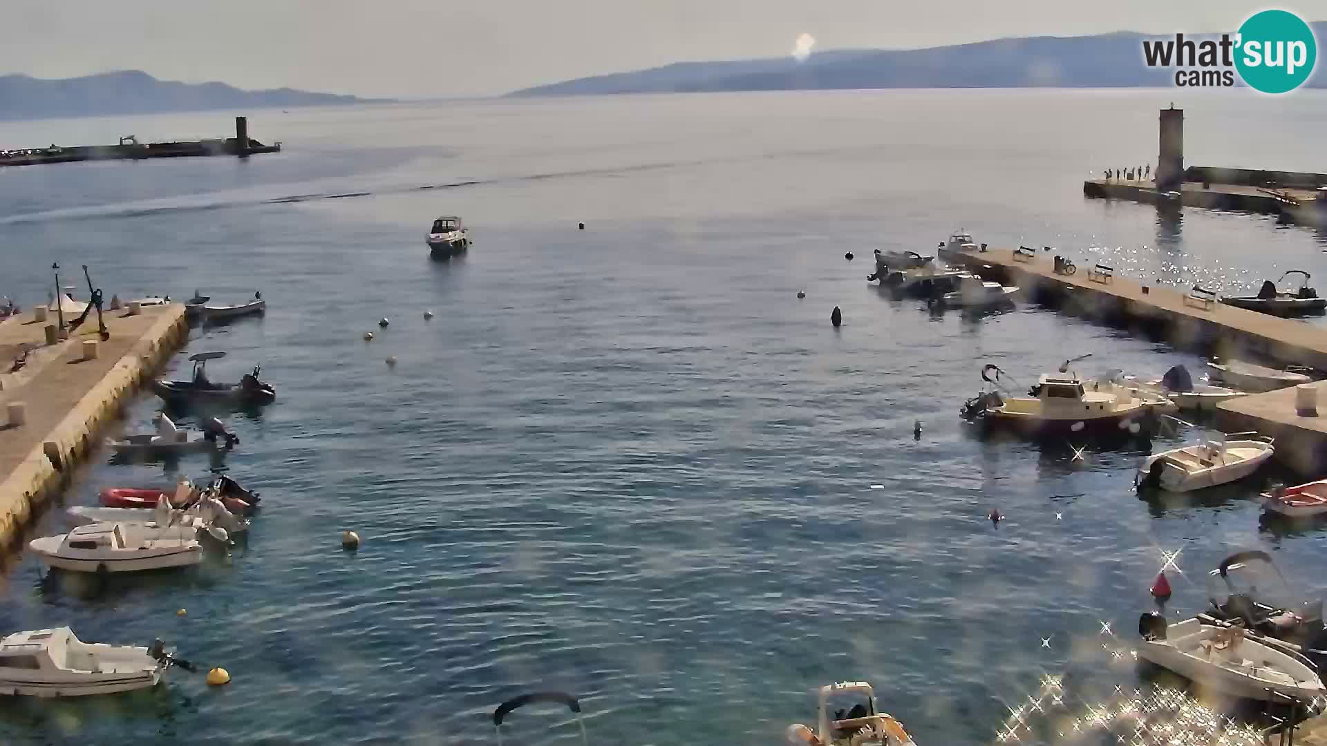 Webcam Segna – Panorama dell’lungomare di Senj
