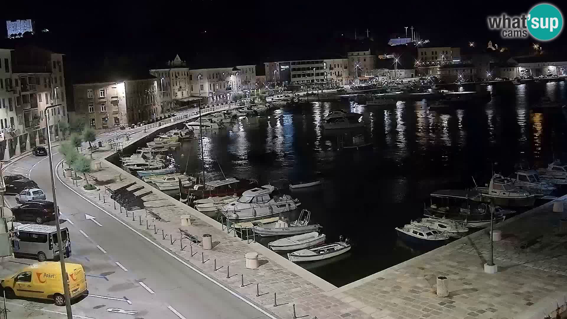 Senj camera en vivo – Vista panorámica de Senj riva