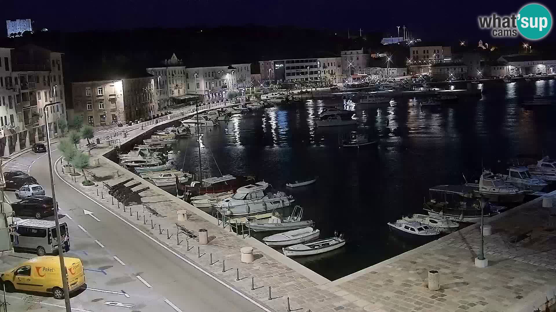 Senj camera en vivo – Vista panorámica de Senj riva