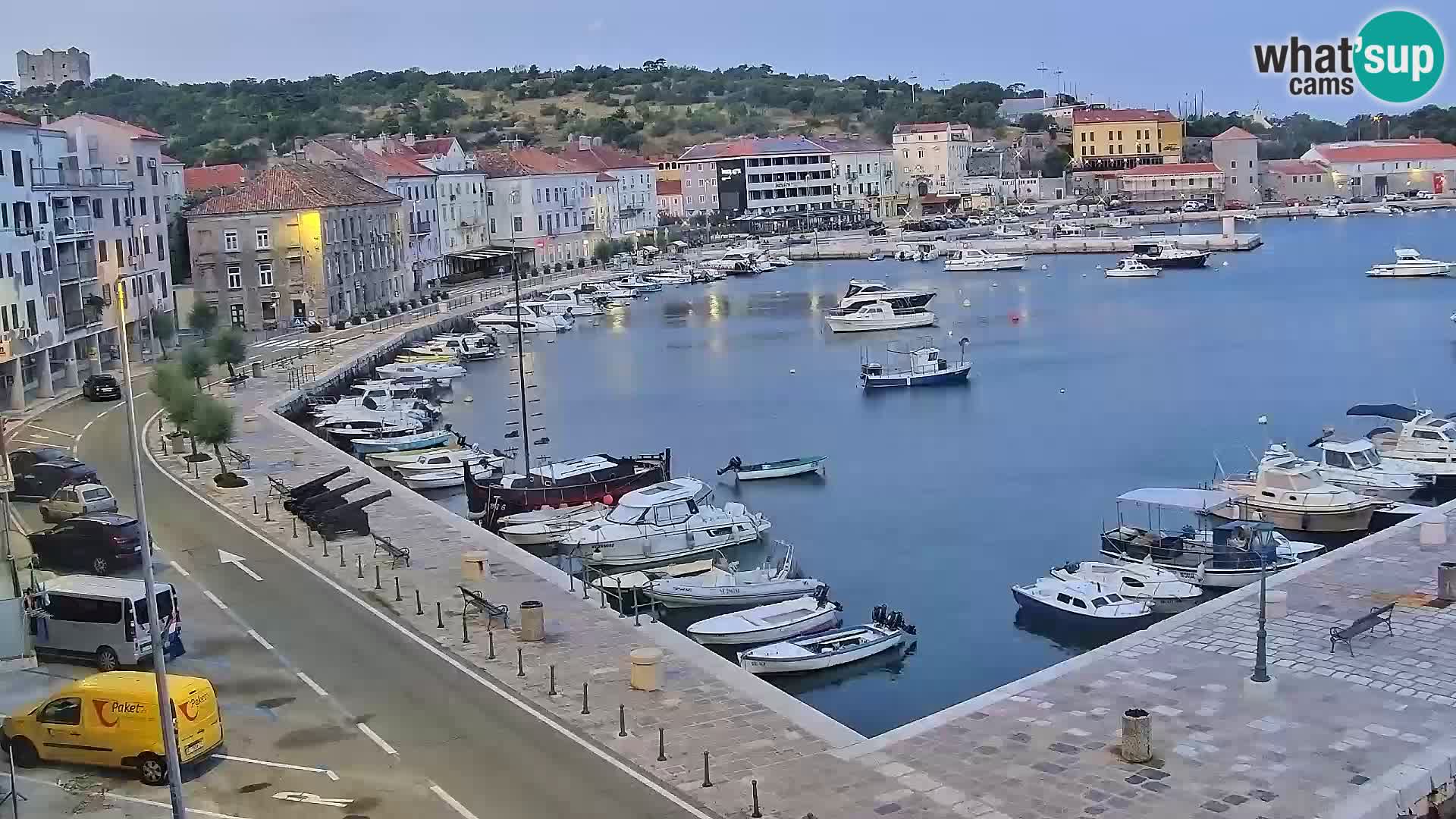 Senj Webcam – Panoramic view of Senj riva
