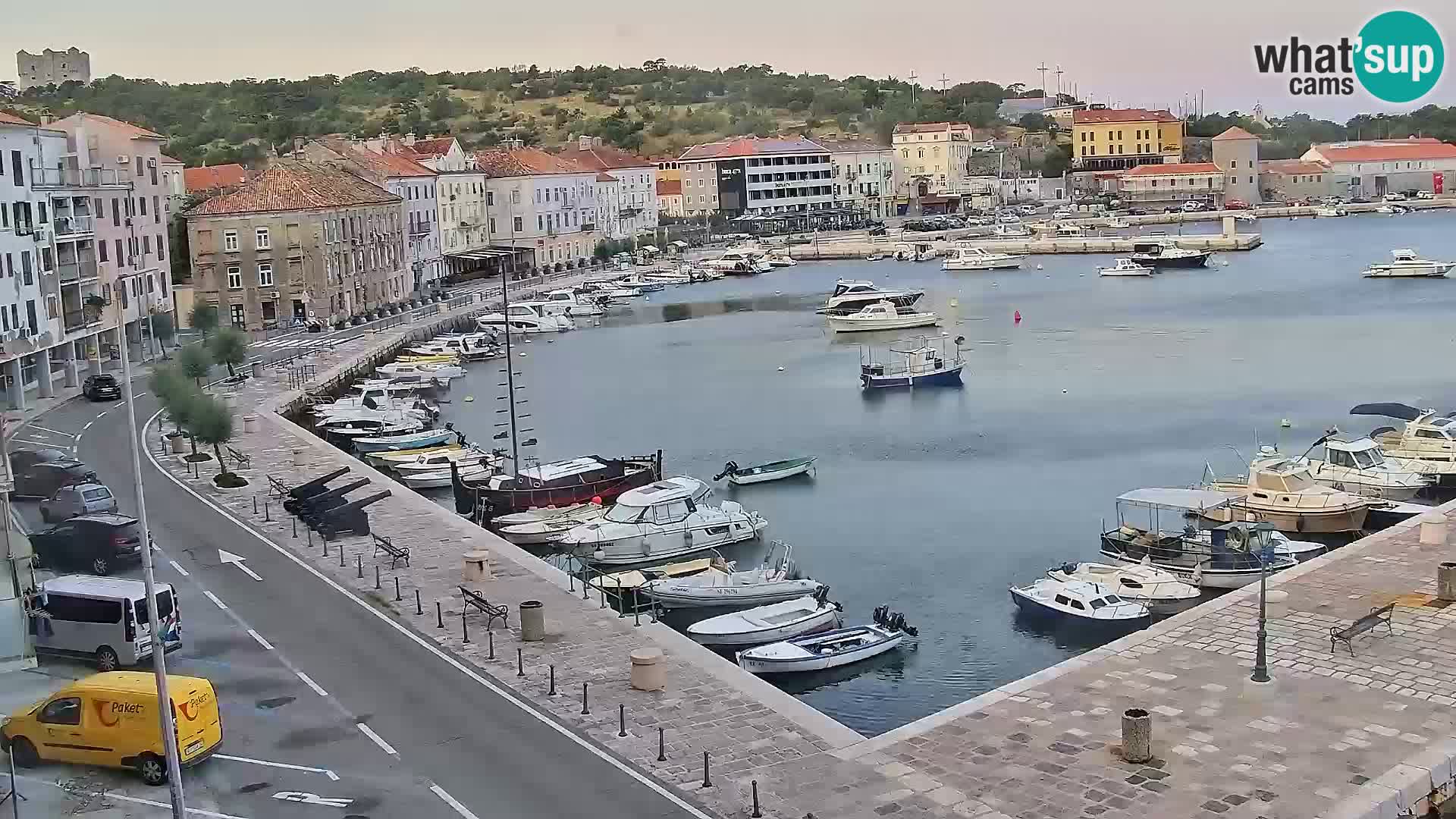 Senj camera en vivo – Vista panorámica de Senj riva