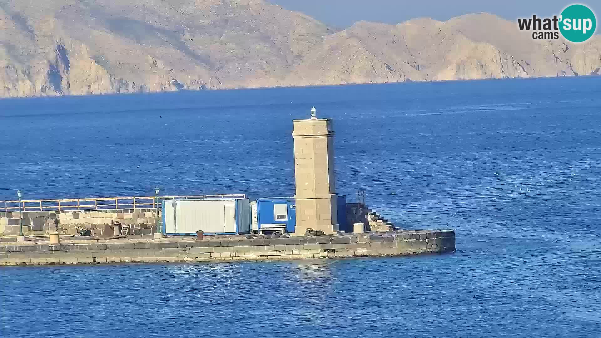 Senj Spletna kamera – pogled na obalo Senja