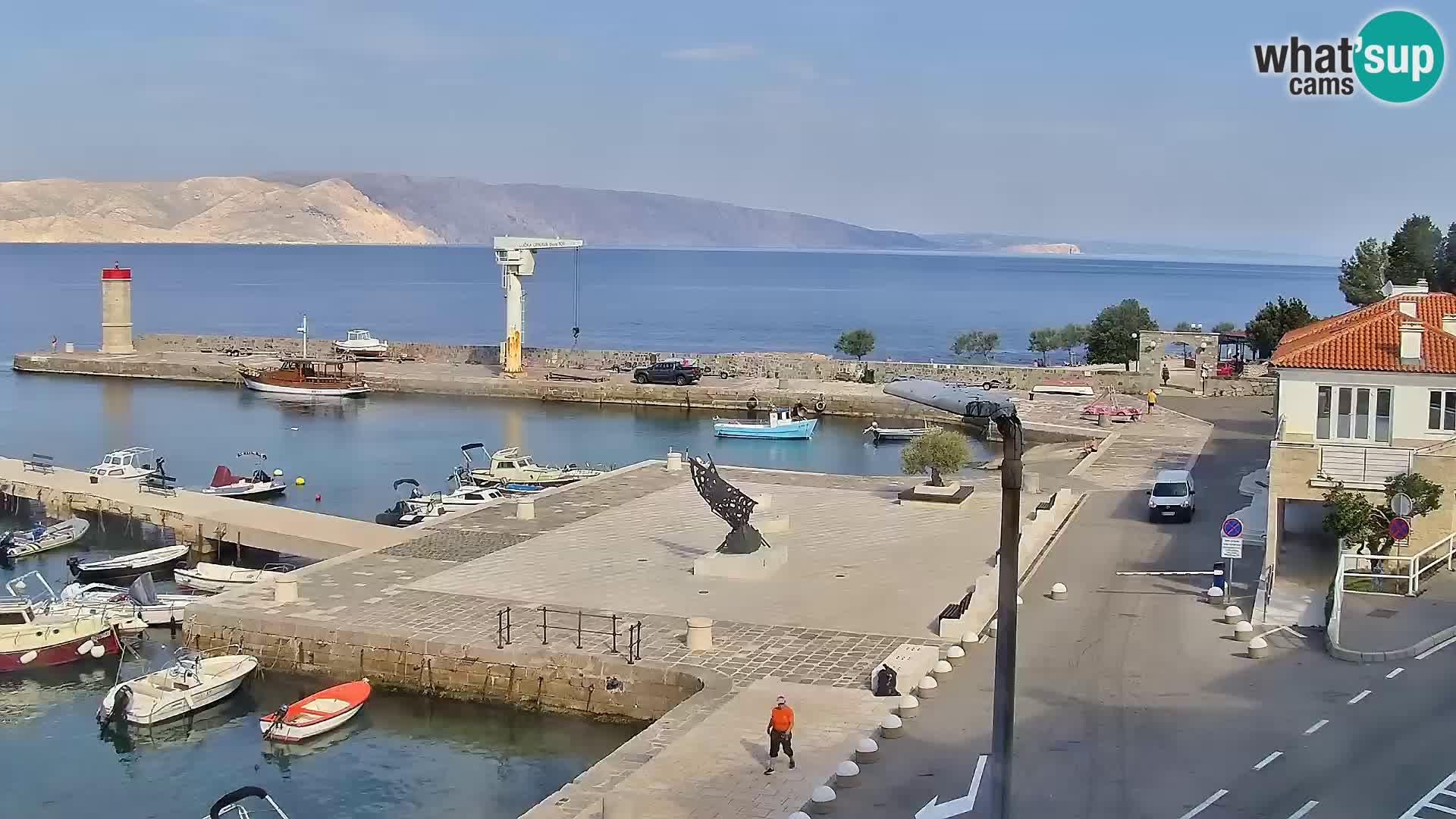 Senj Webcam – Panoramic view of Senj riva