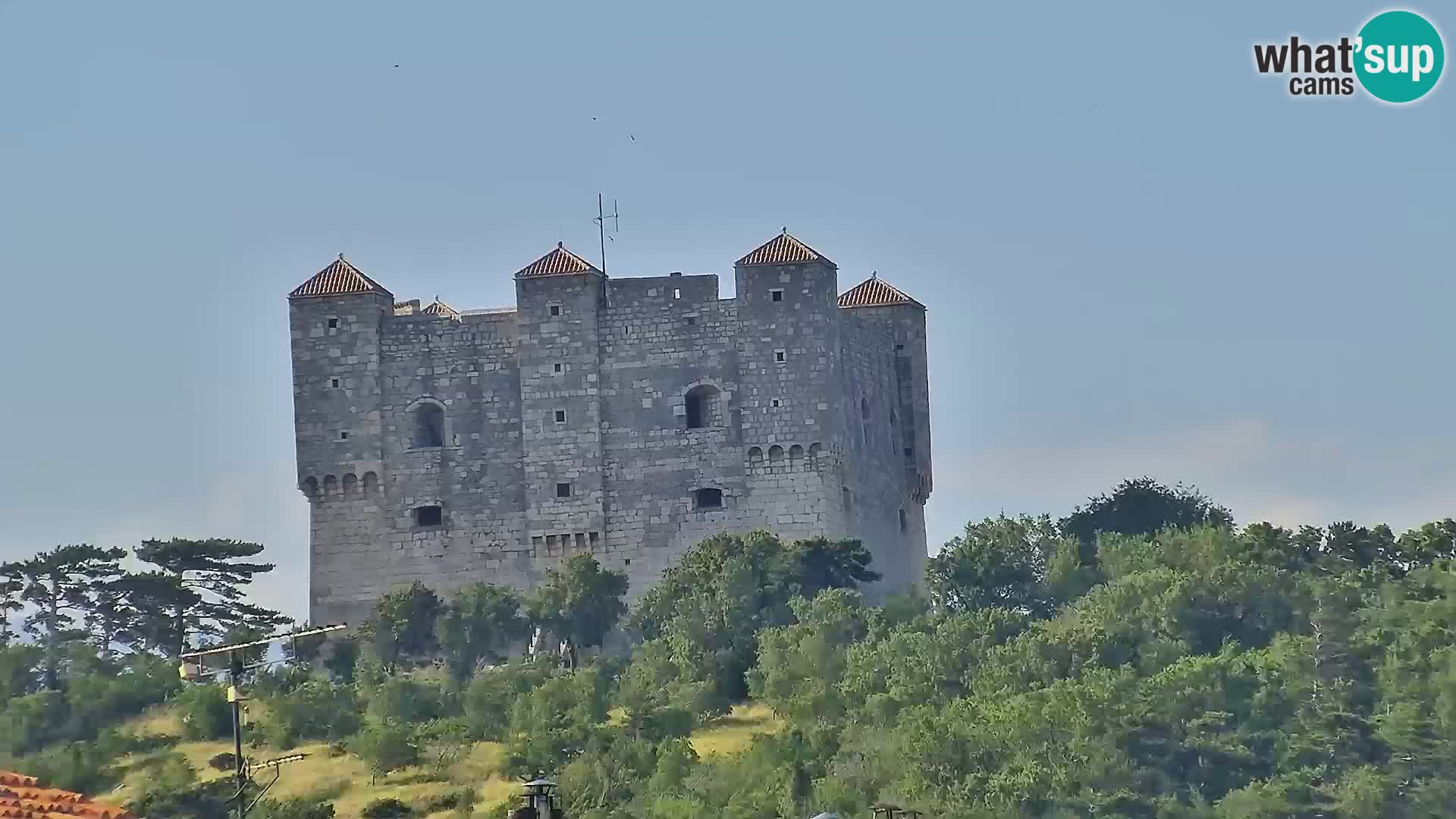 Kamera u živo Senj – Panoramski pogled na senjsku rivu