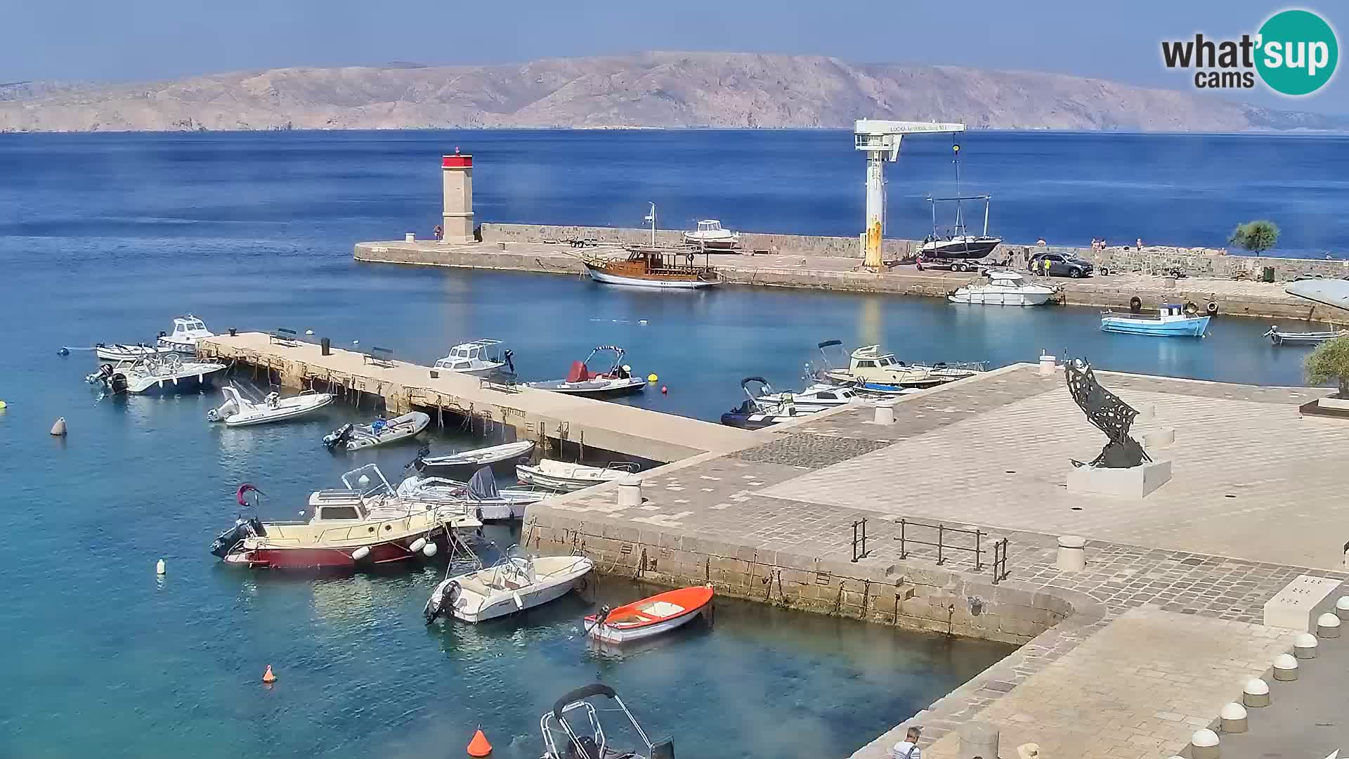 Senj Spletna kamera – pogled na obalo Senja
