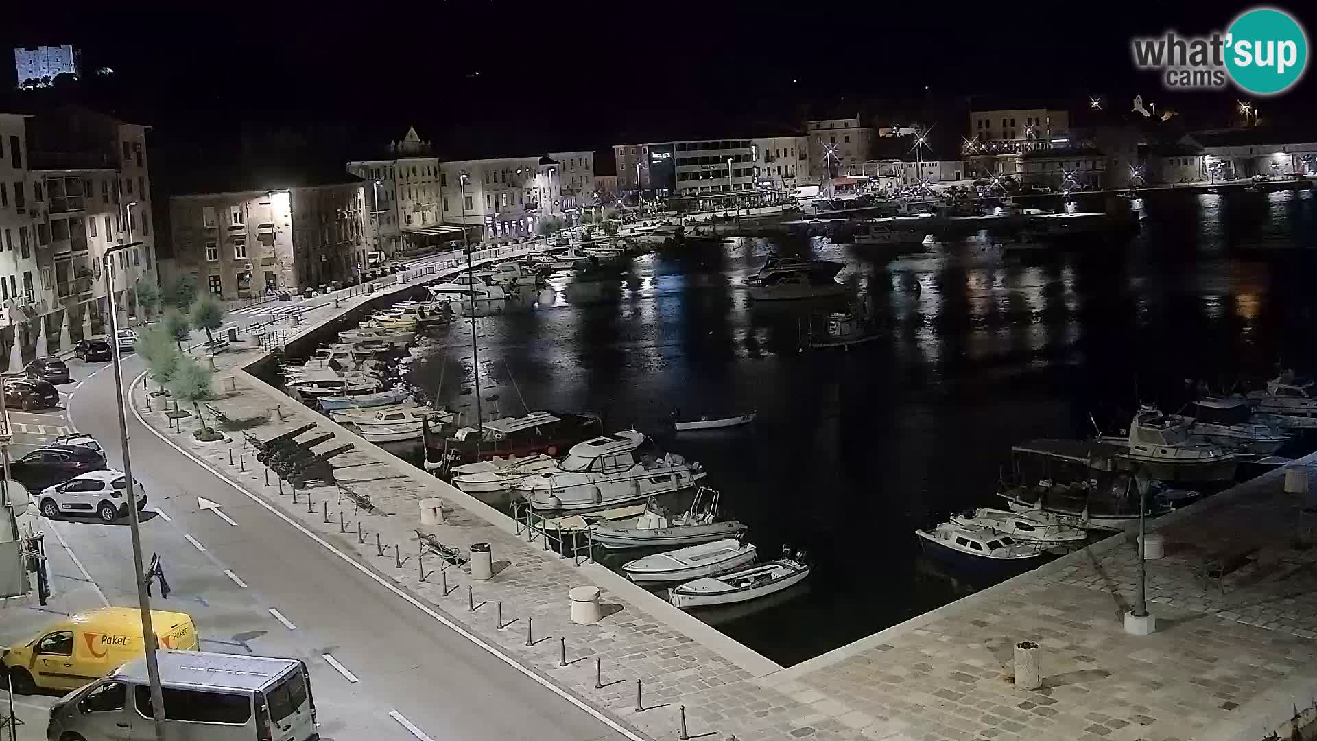 Senj Spletna kamera – pogled na obalo Senja