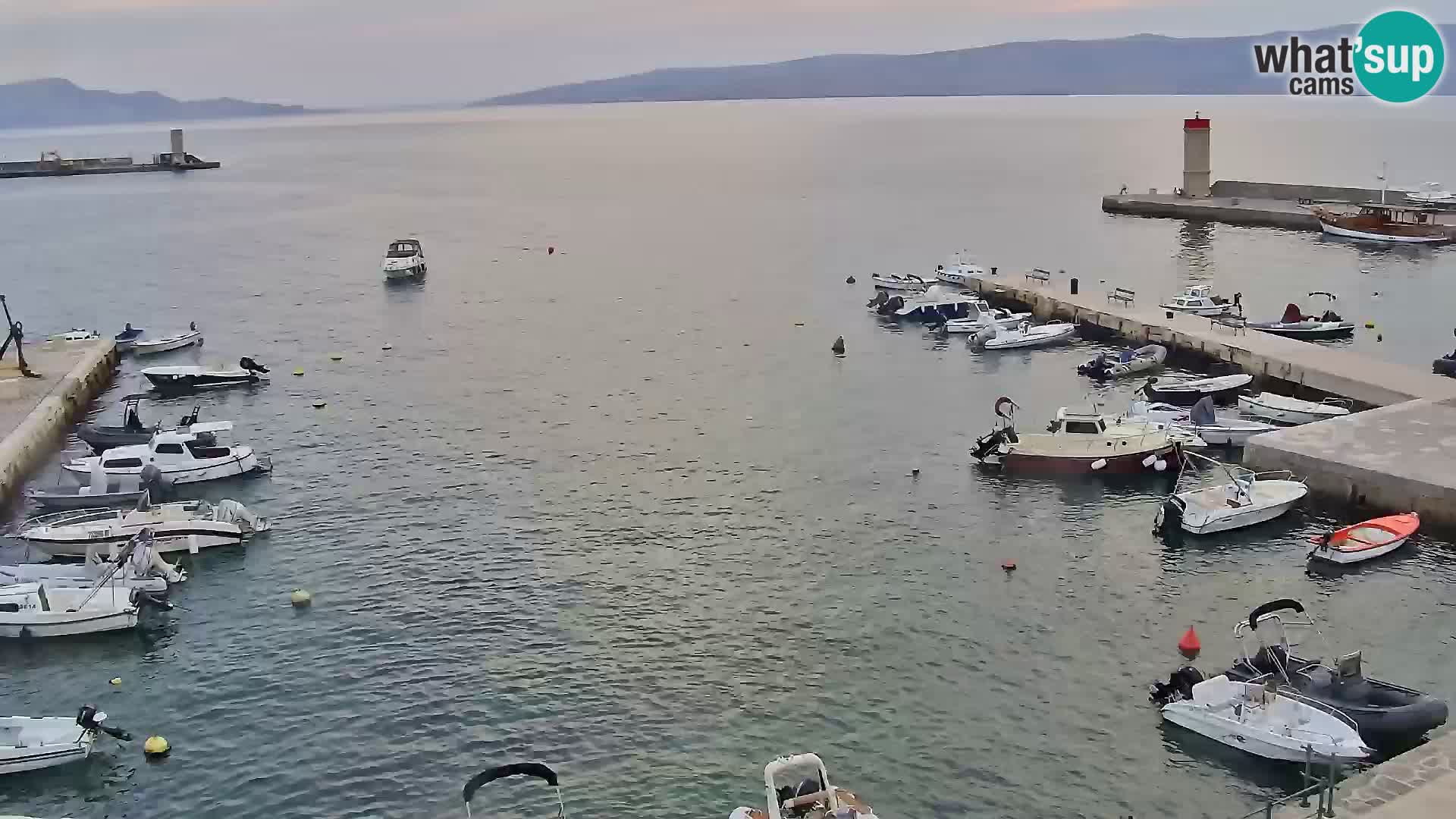 Senj Webcam – Panoramic view of Senj riva