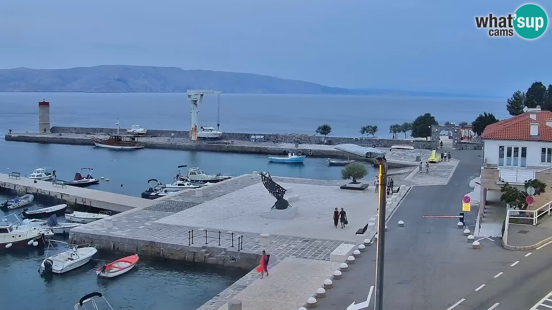 Senj Webcam – Panoramic view of Senj riva